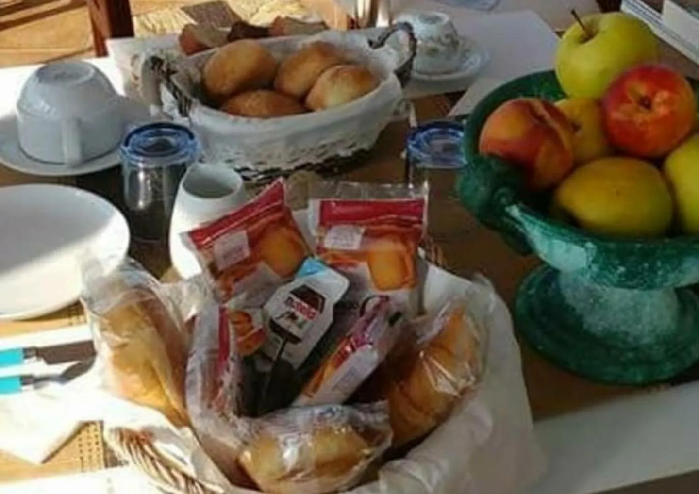 Italian breakfast in Antica Isola