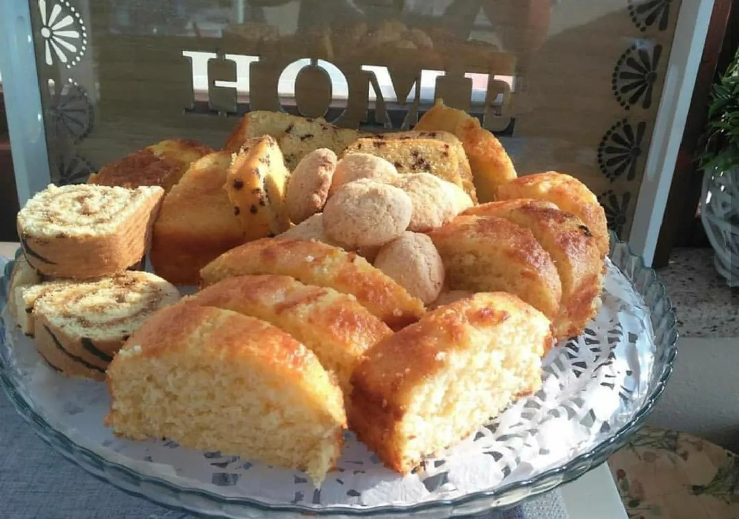 Italian breakfast in Antica Isola