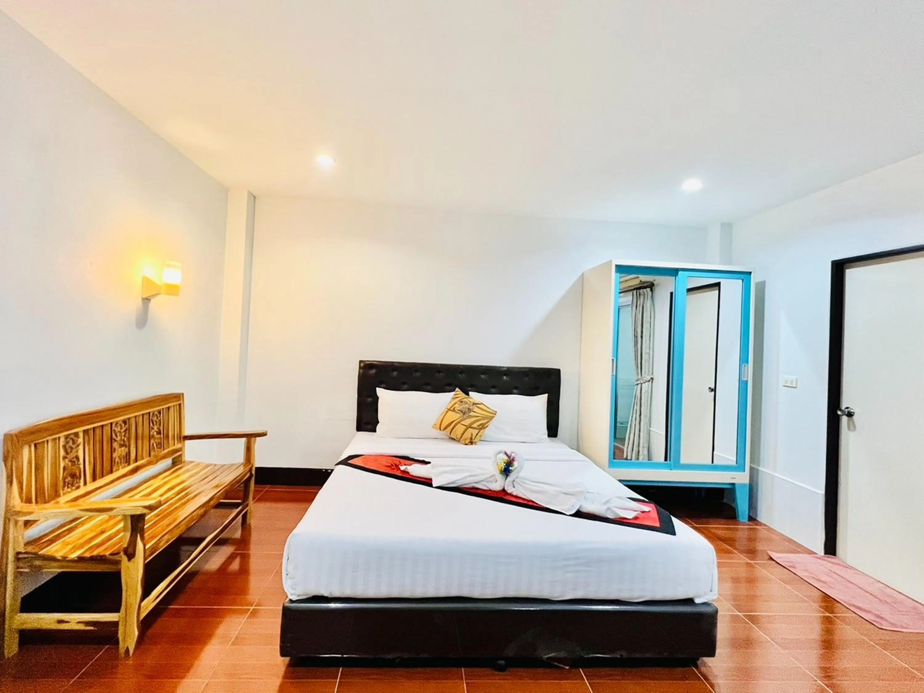 Bedroom, Bed in Ban Ton Resort