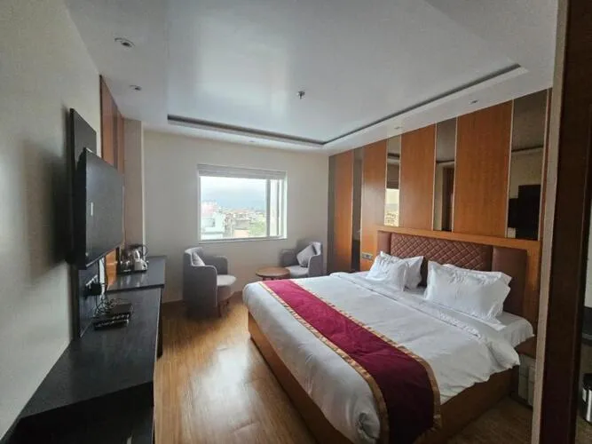 Bed in Hotel Elara