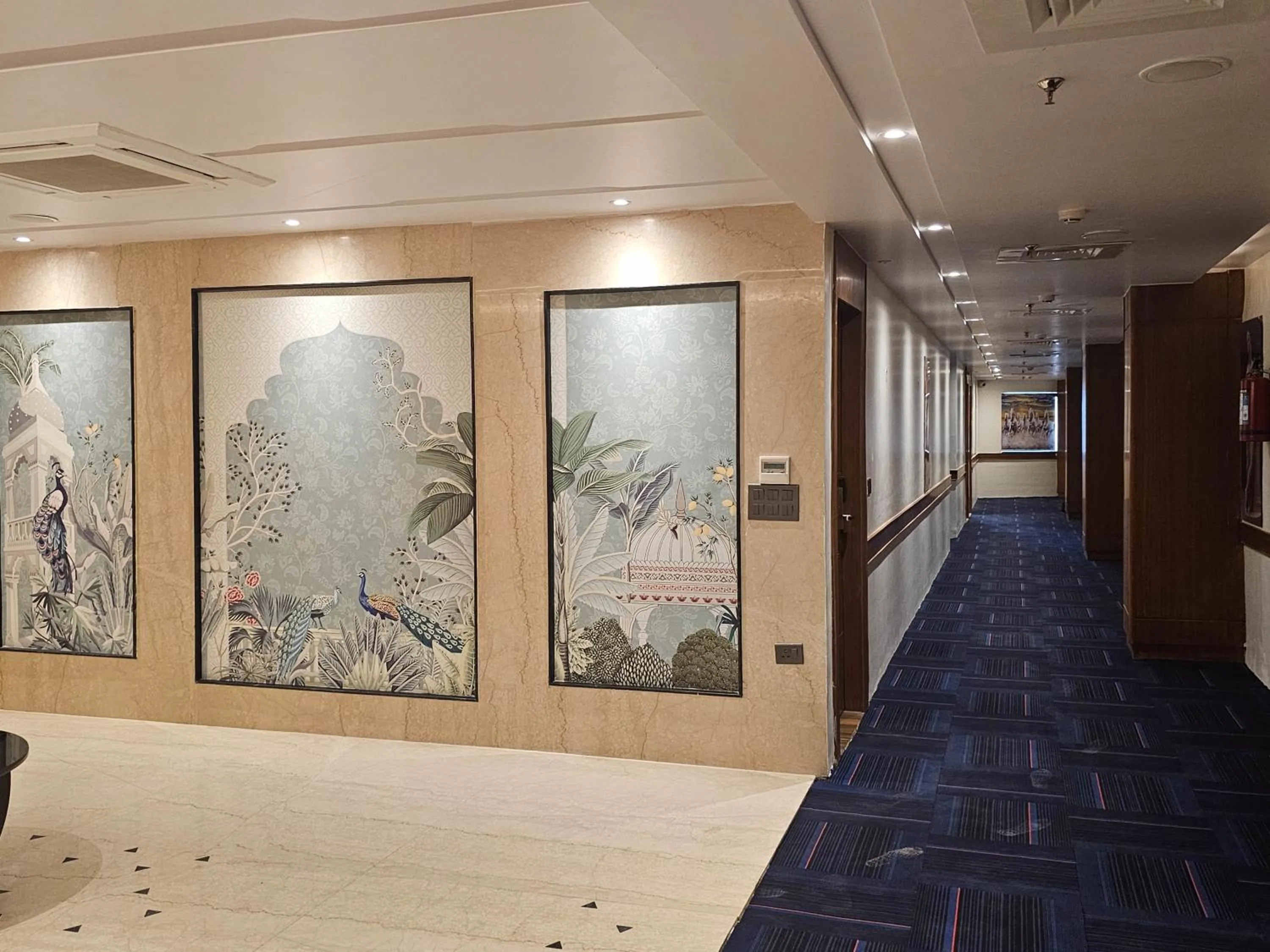 Decorative detail in Hotel Elara
