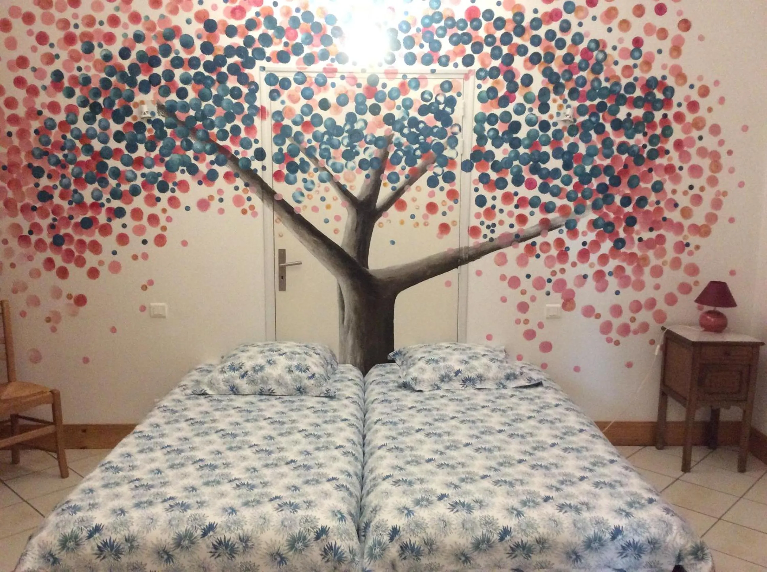 Bed in La Cense des 6 Sens