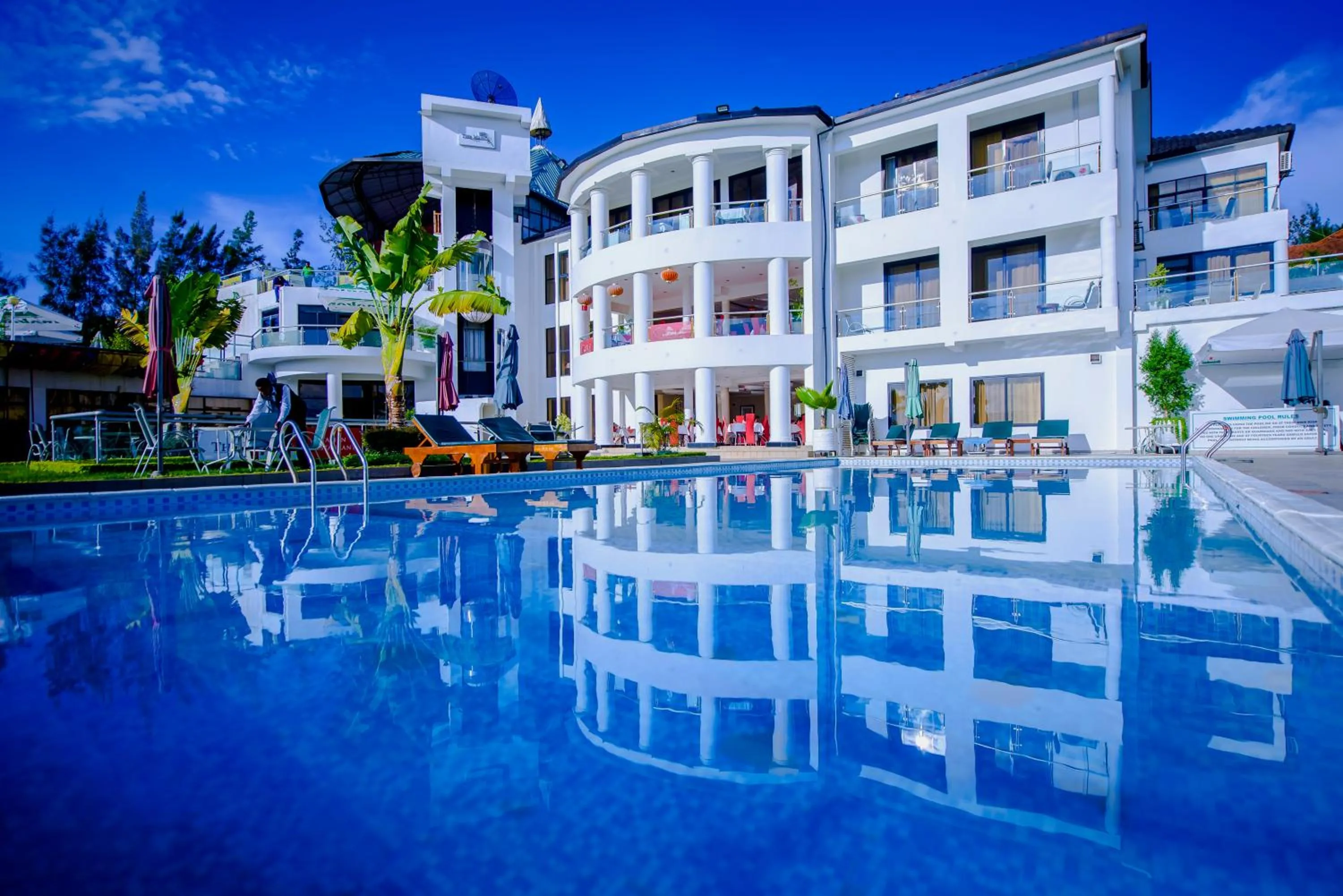 Property building in The Manor Hotel