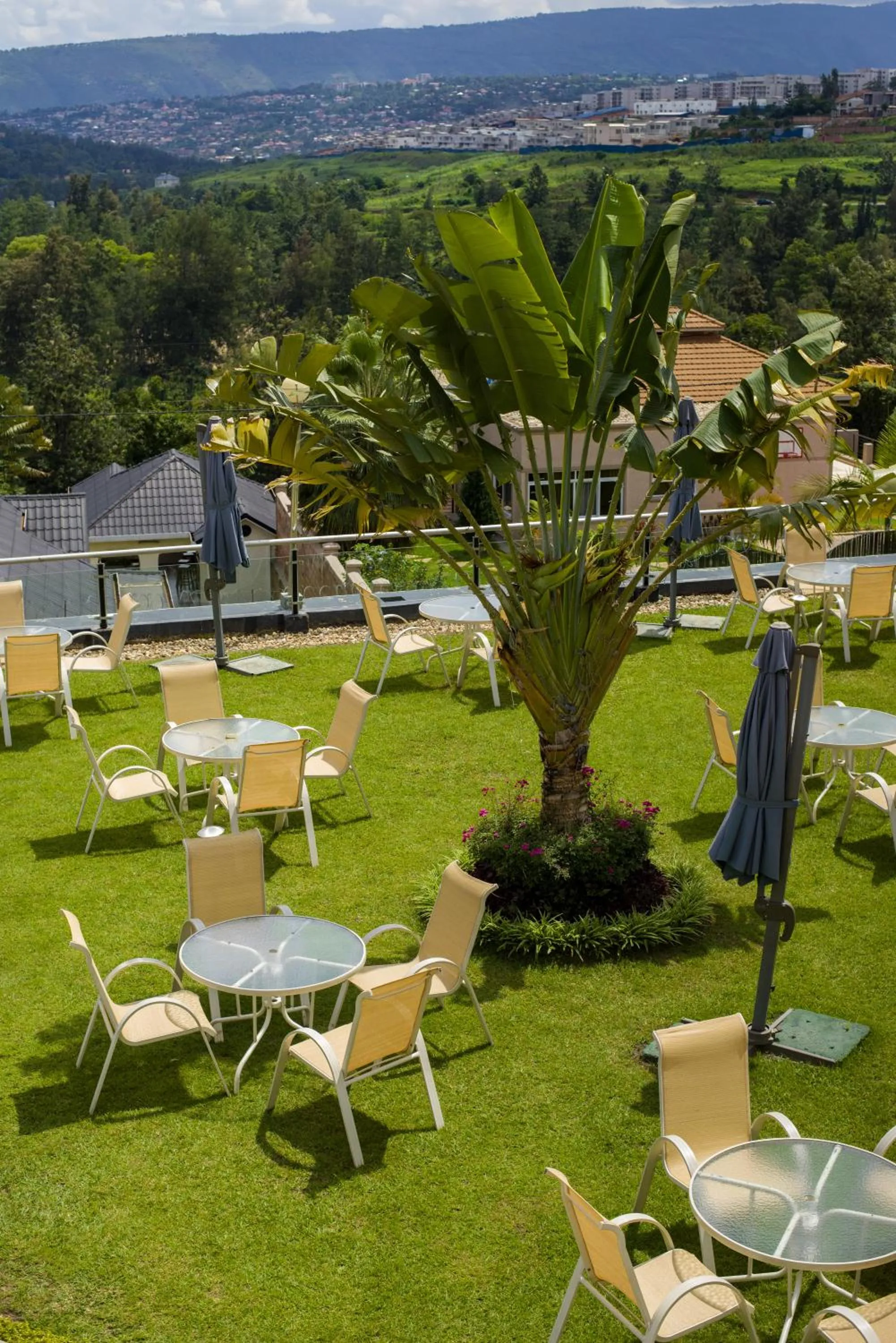 Garden in The Manor Hotel