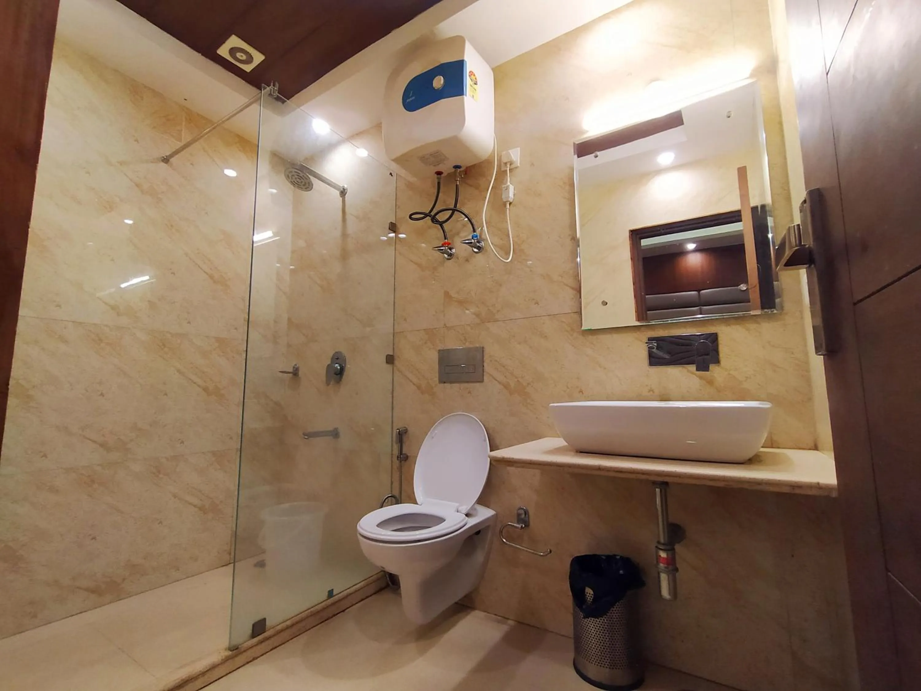 Bathroom in The Kenilworth Mussoorie by Stotrak On Mall Road with On-site Parking