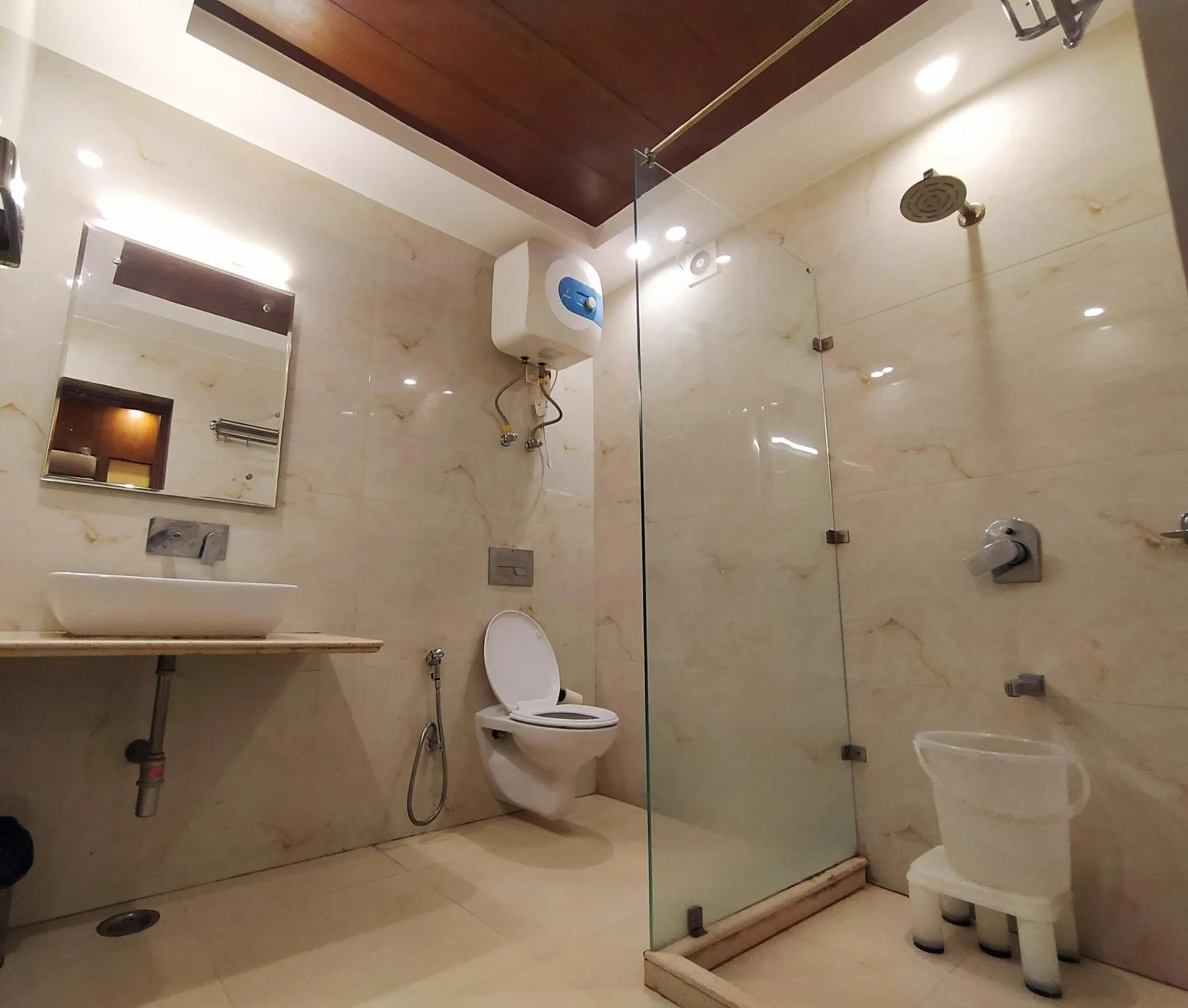 Toilet in The Kenilworth Mussoorie by Stotrak On Mall Road with On-site Parking