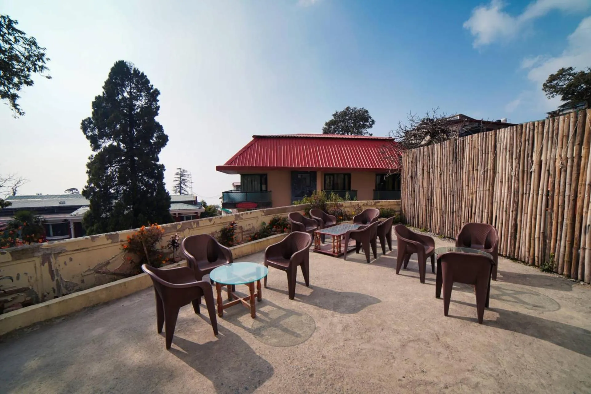 Property building in The Kenilworth Mussoorie by Stotrak On Mall Road with On-site Parking
