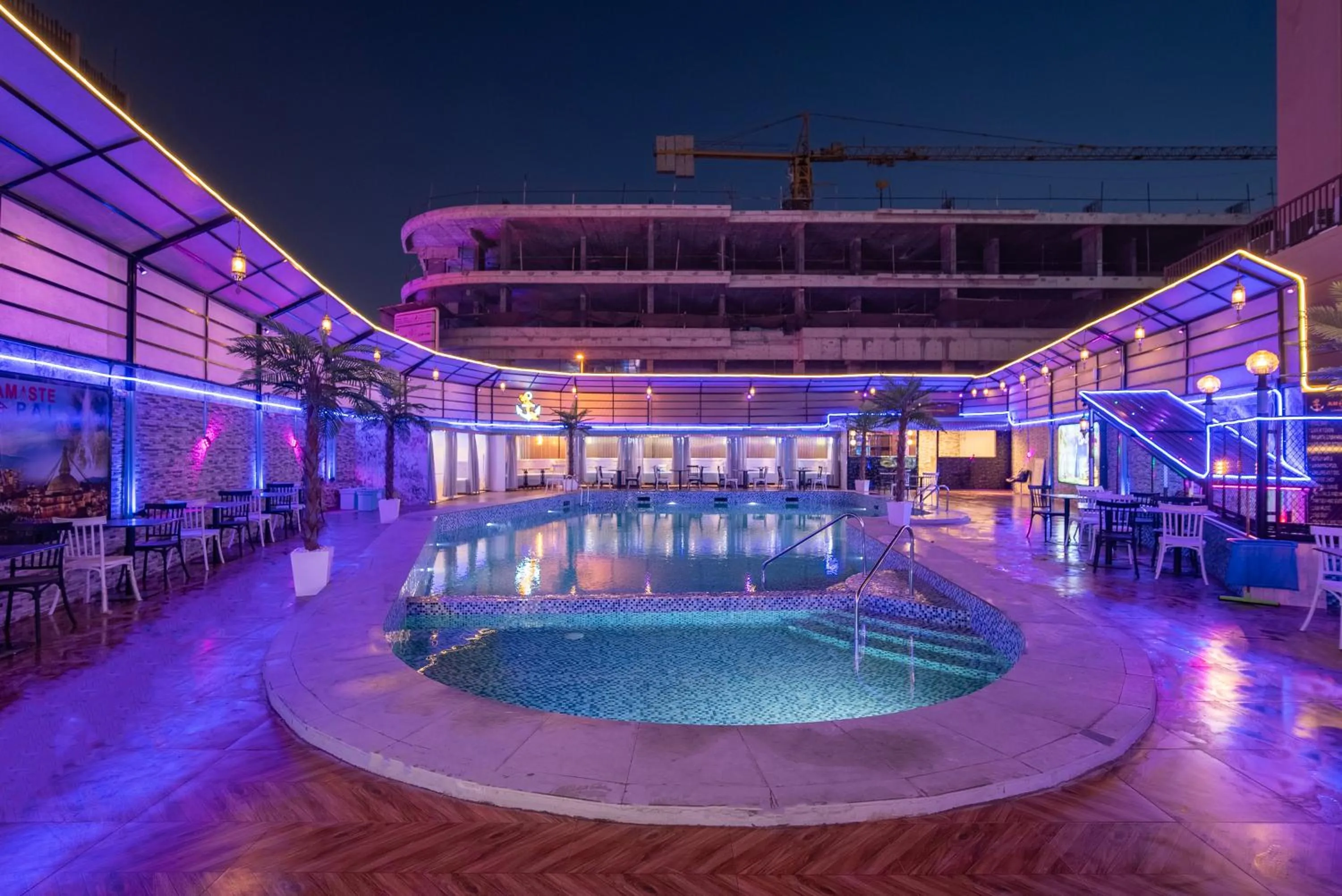 Swimming pool in Grand Ambassador Hotel