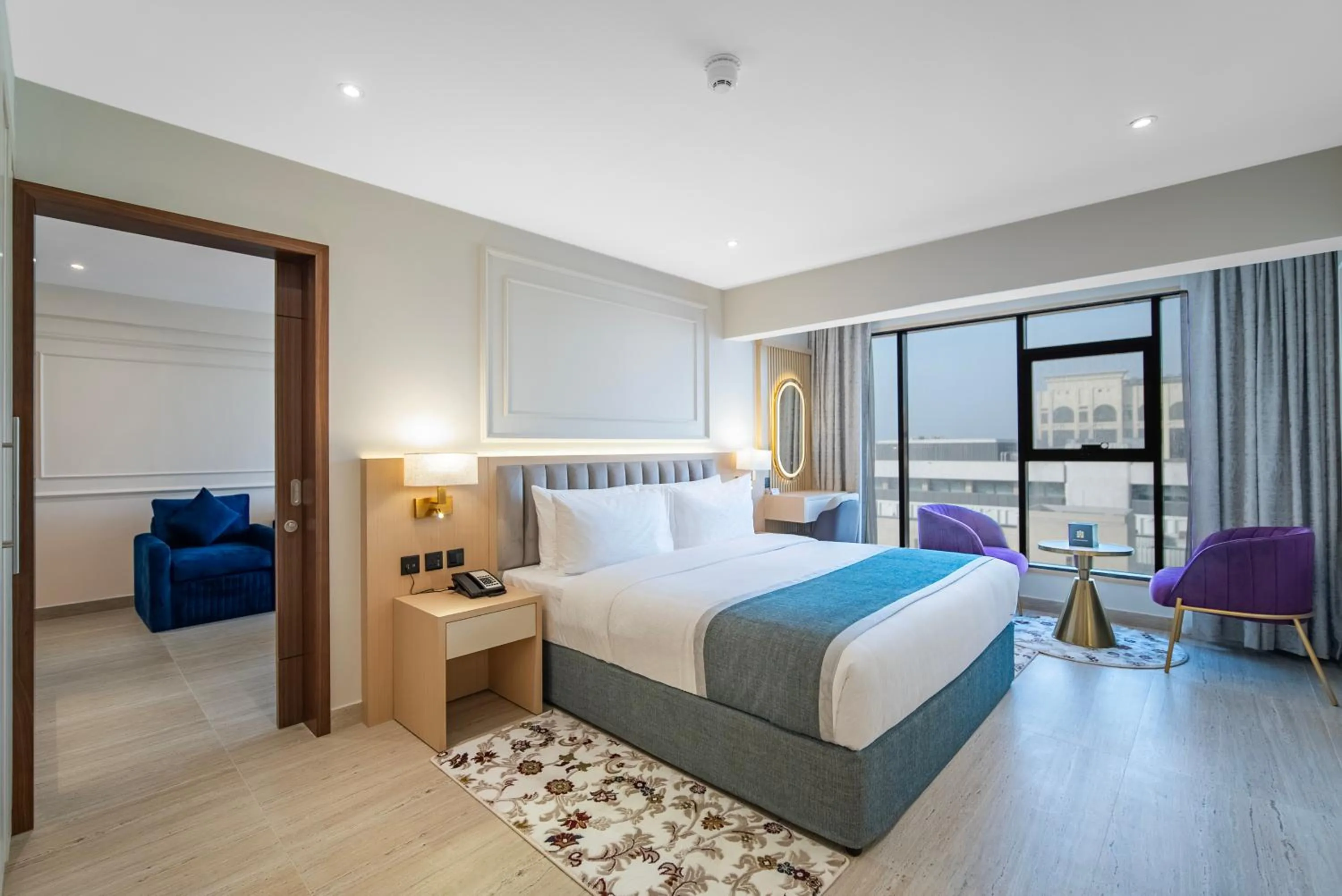 Bedroom, Bed in Grand Ambassador Hotel