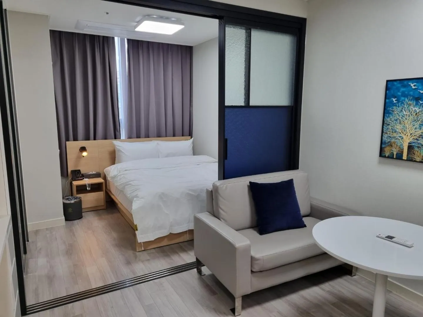 Bed in Yangju Sky Castle