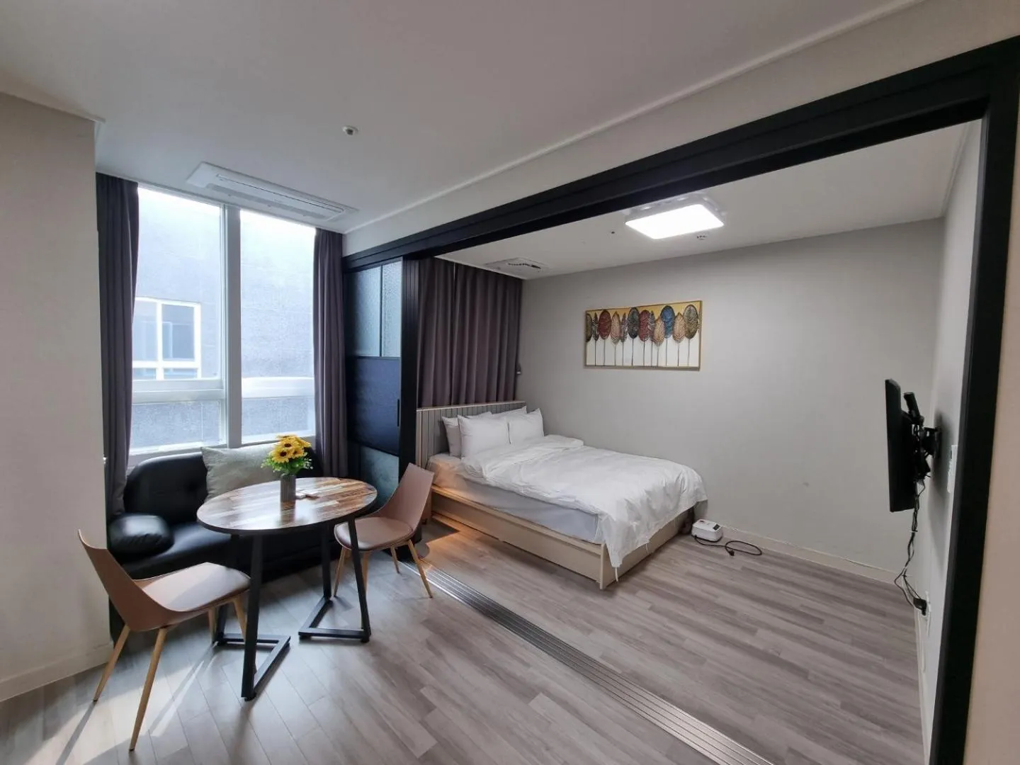 Bed in Yangju Sky Castle