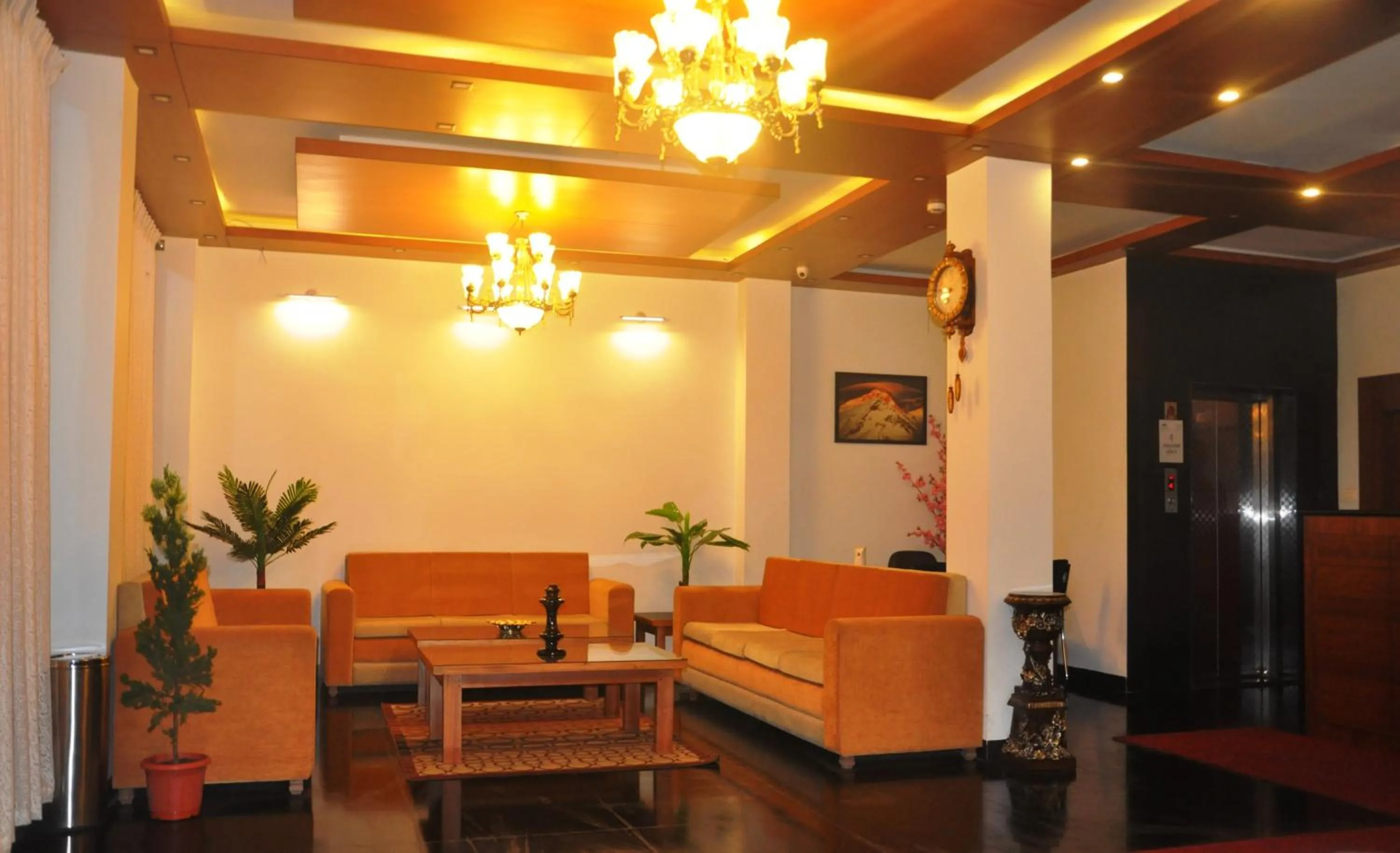 Lobby or reception in The Golden Crest