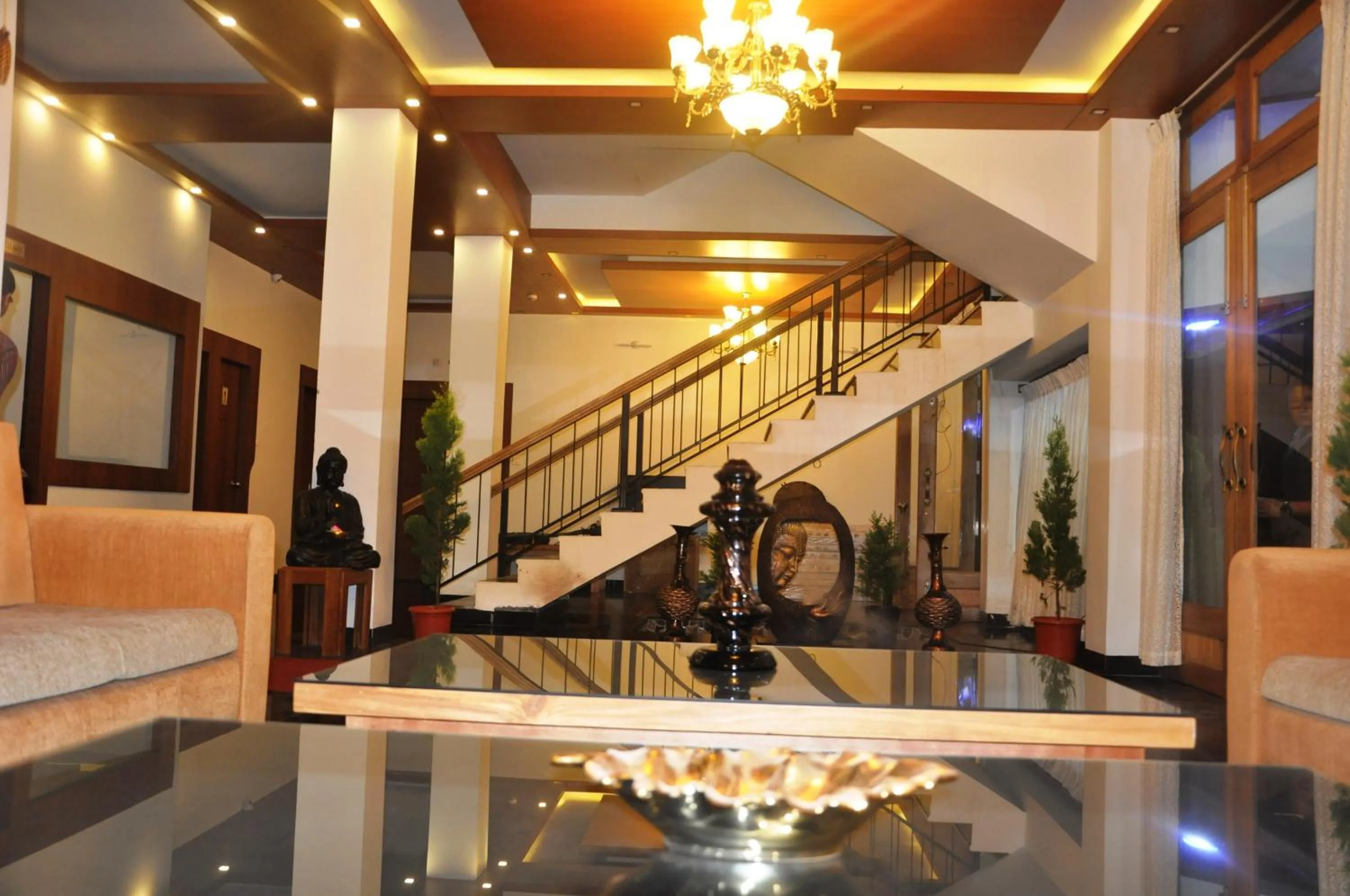 Lobby or reception in The Golden Crest