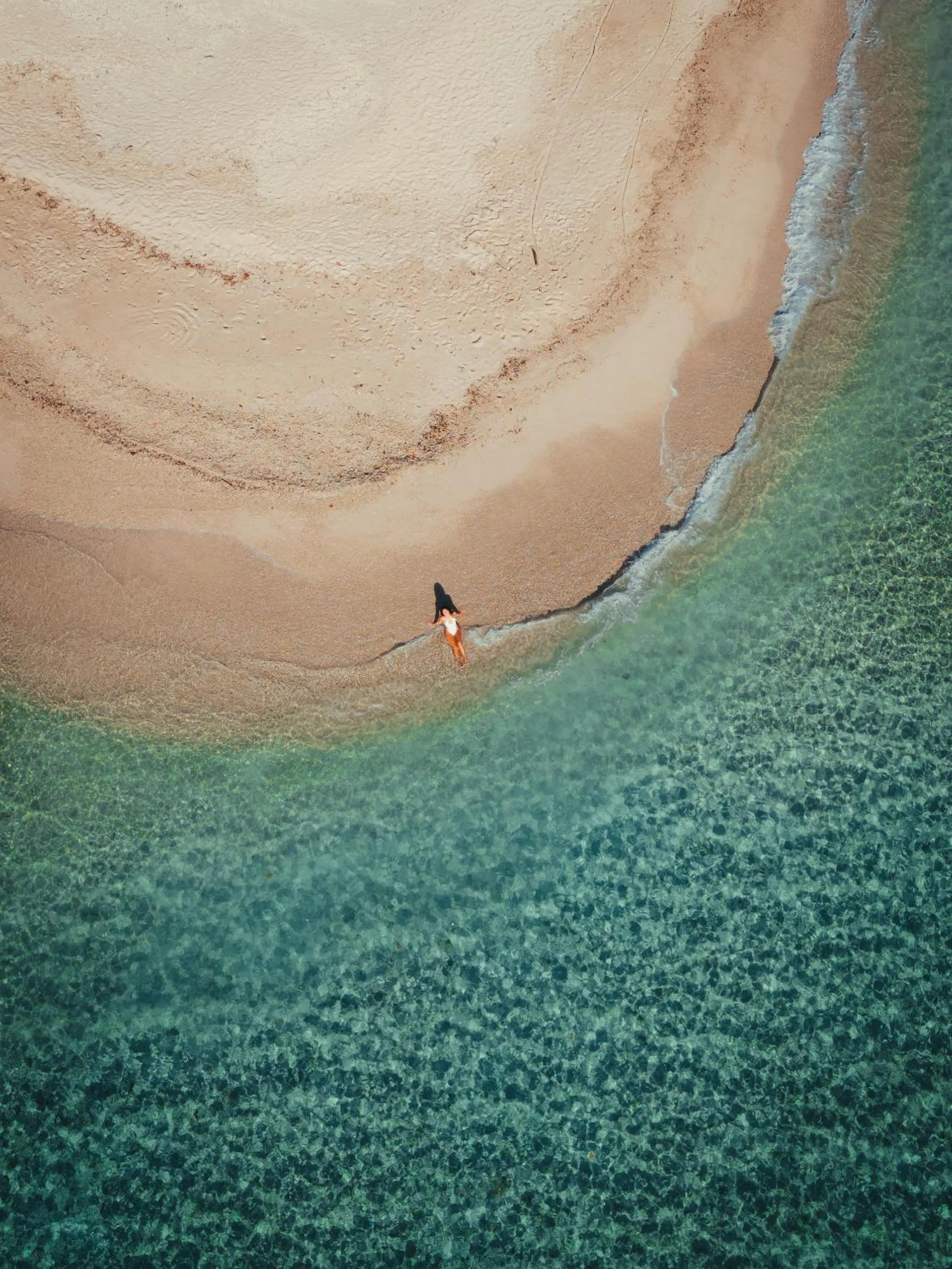 Bird's eye view in Isla Corona