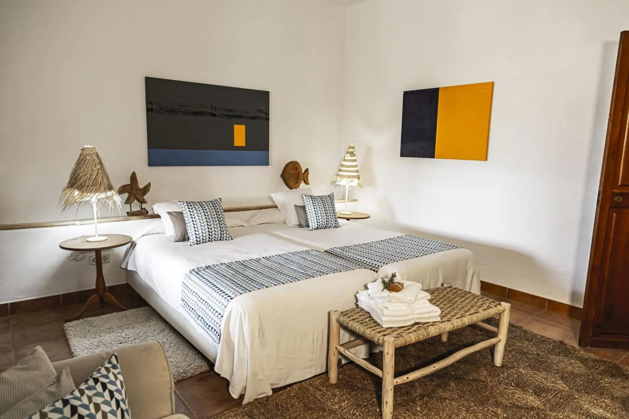 Bedroom, Bed in León de Sineu