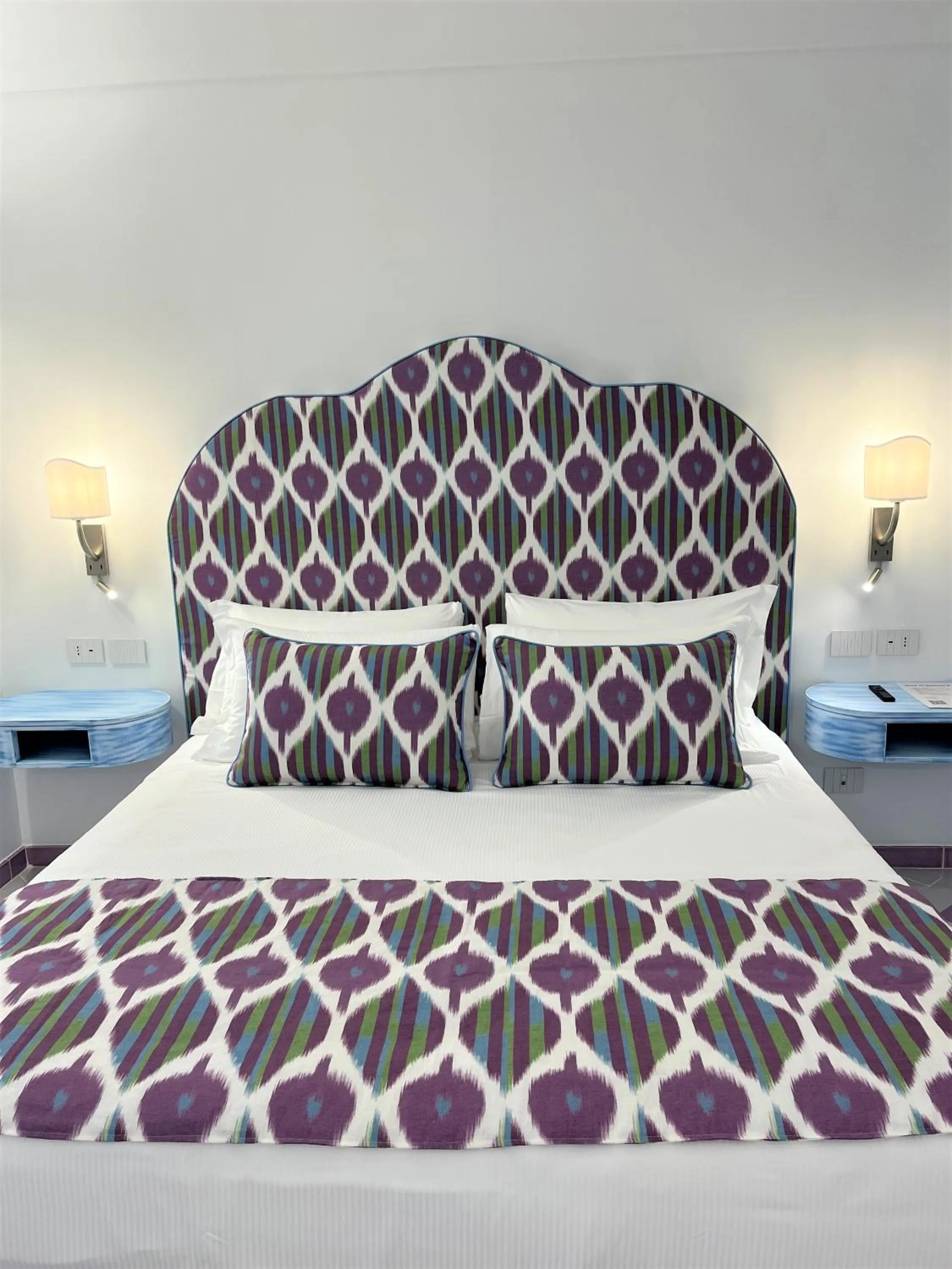 Bedroom, Bed in Hotel Il Gabbiano