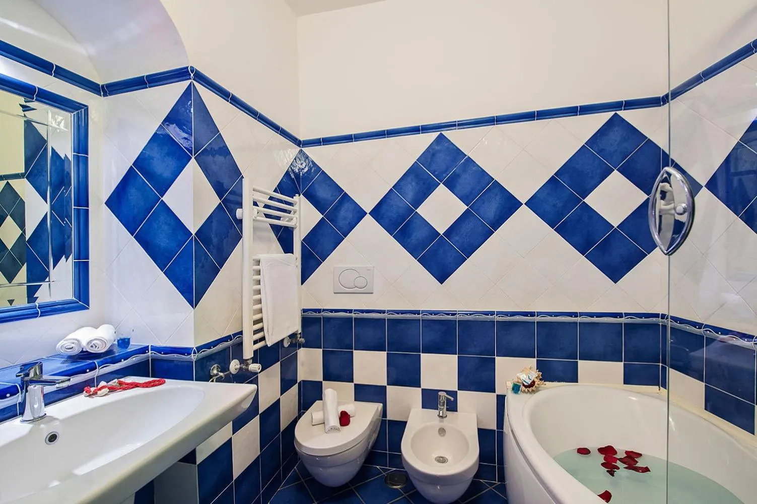 Bathroom in Hotel Il Gabbiano