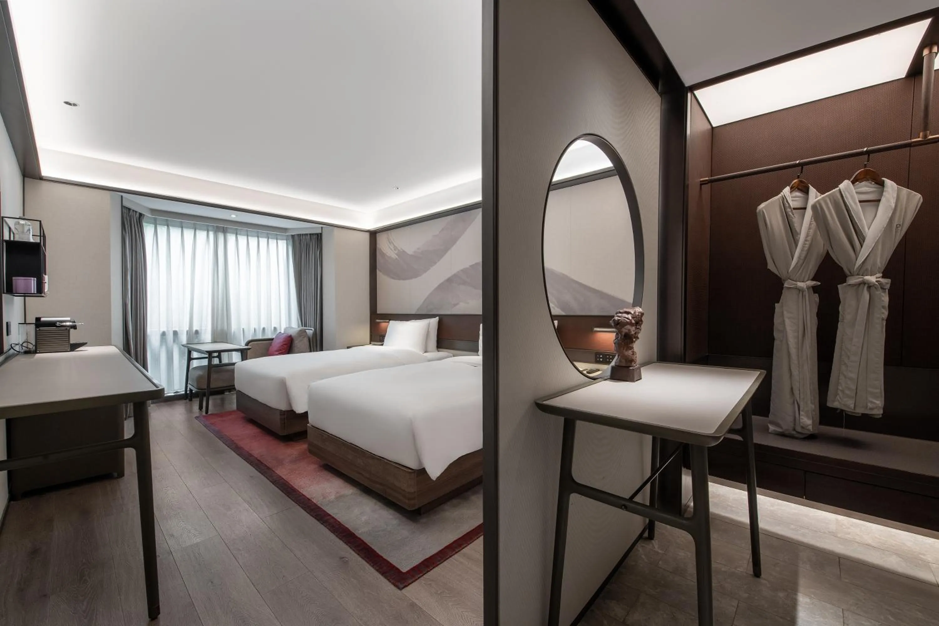 Photo of the whole room, Bed in JOYA Hotel Shanghai Jiading