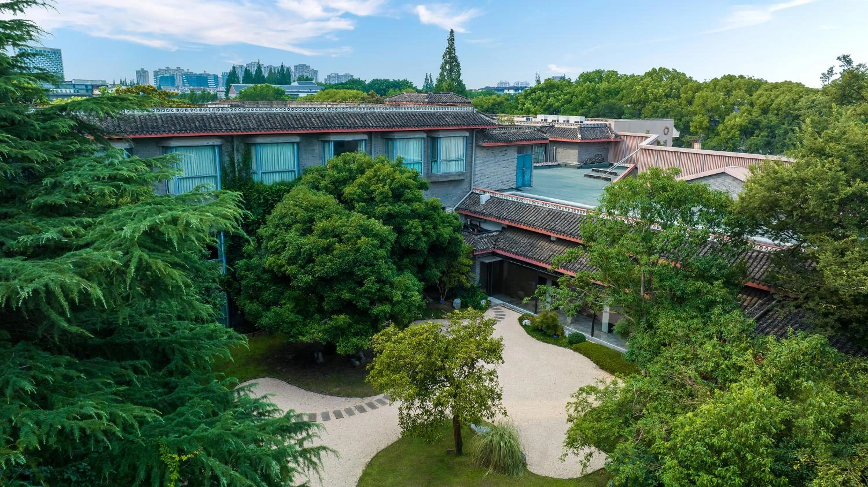 Bird's eye view in JOYA Hotel Shanghai Jiading