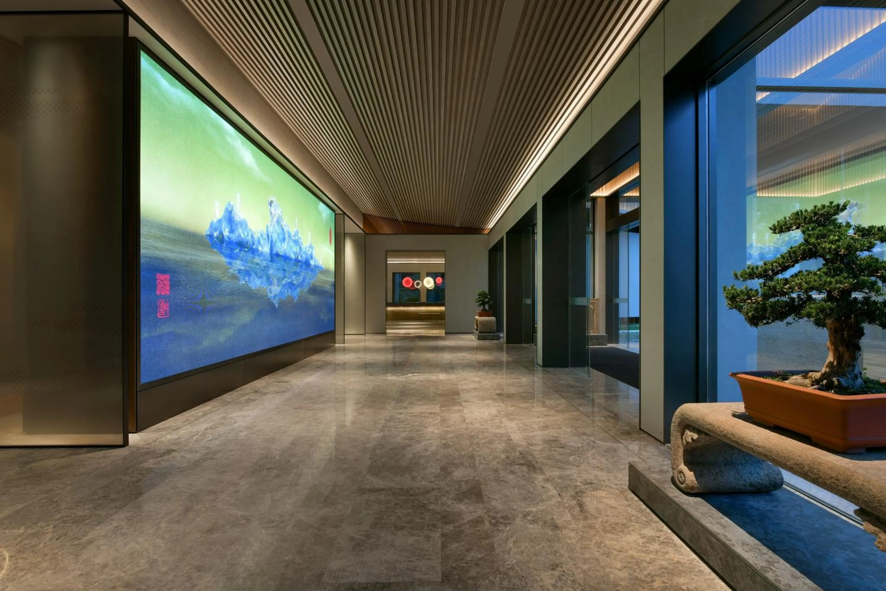 Lobby or reception in JOYA Hotel Shanghai Jiading