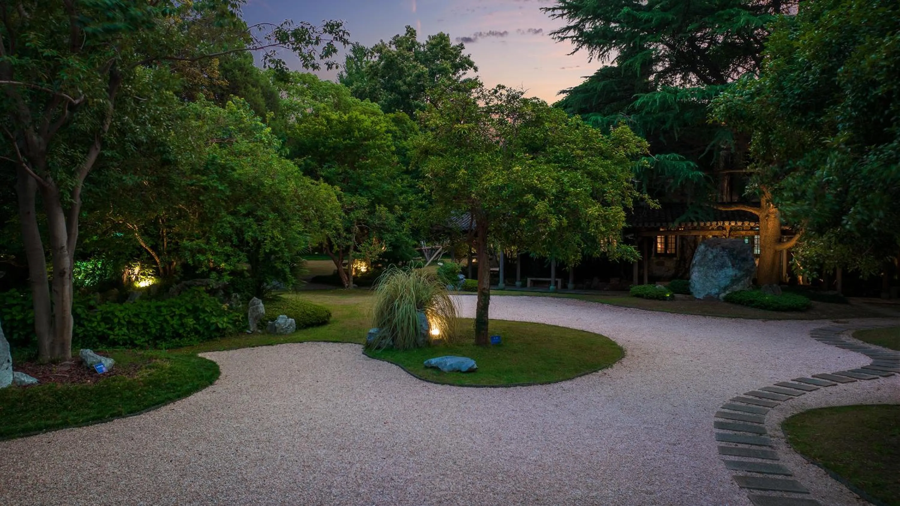 Garden view in JOYA Hotel Shanghai Jiading