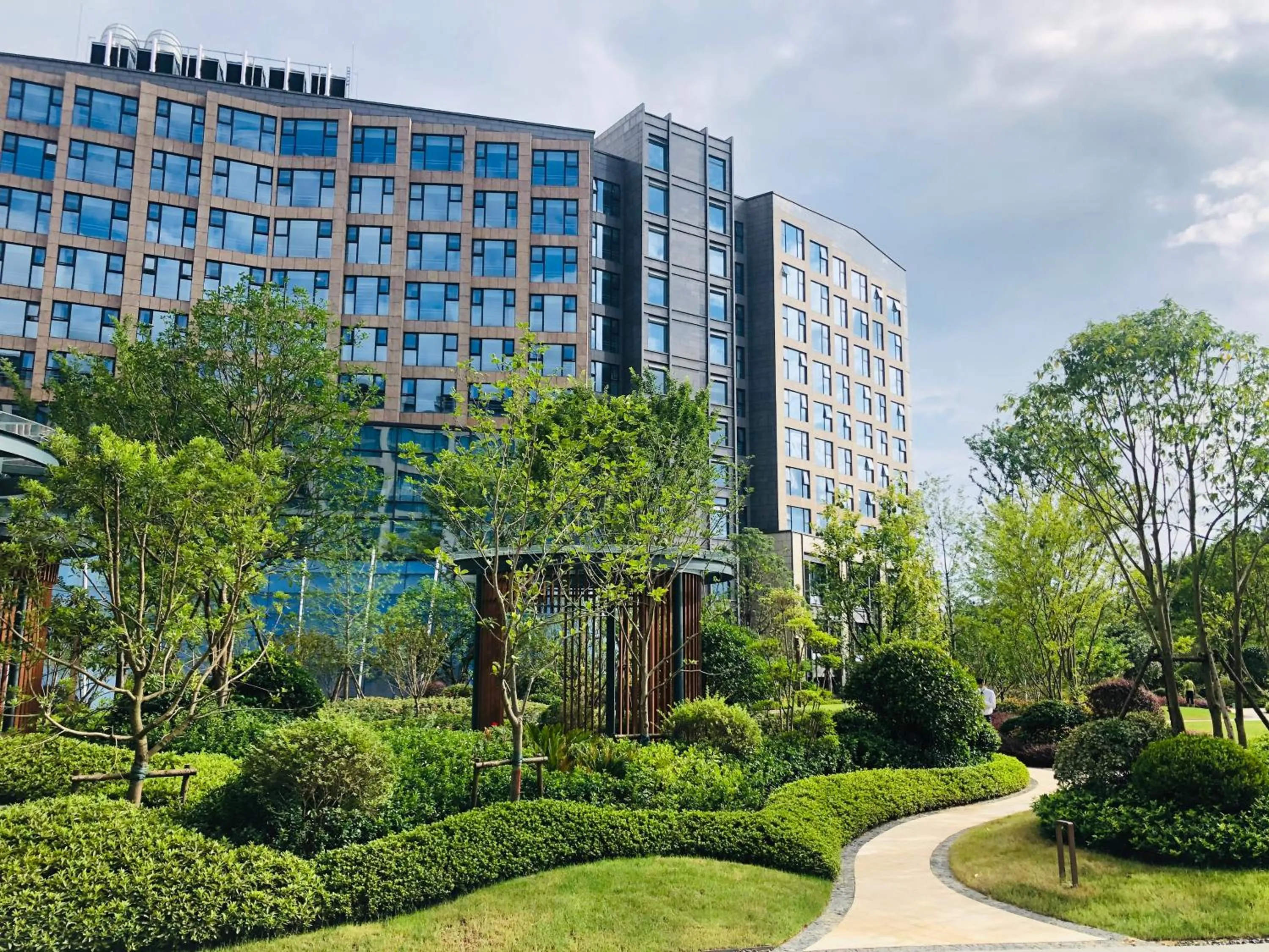 Garden in Huangshan Parkview International Hotel