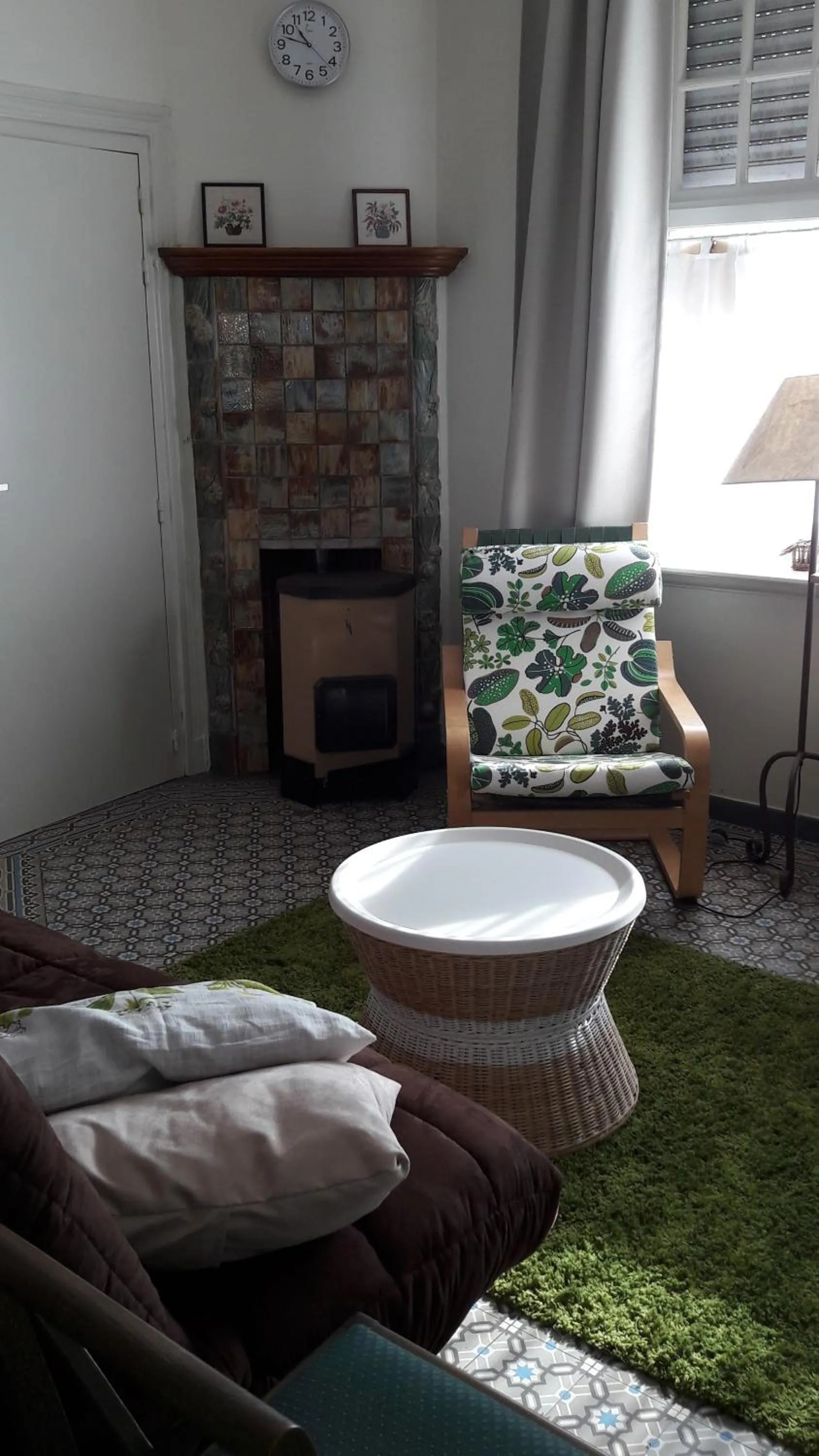 Living room in Apartment Descamps