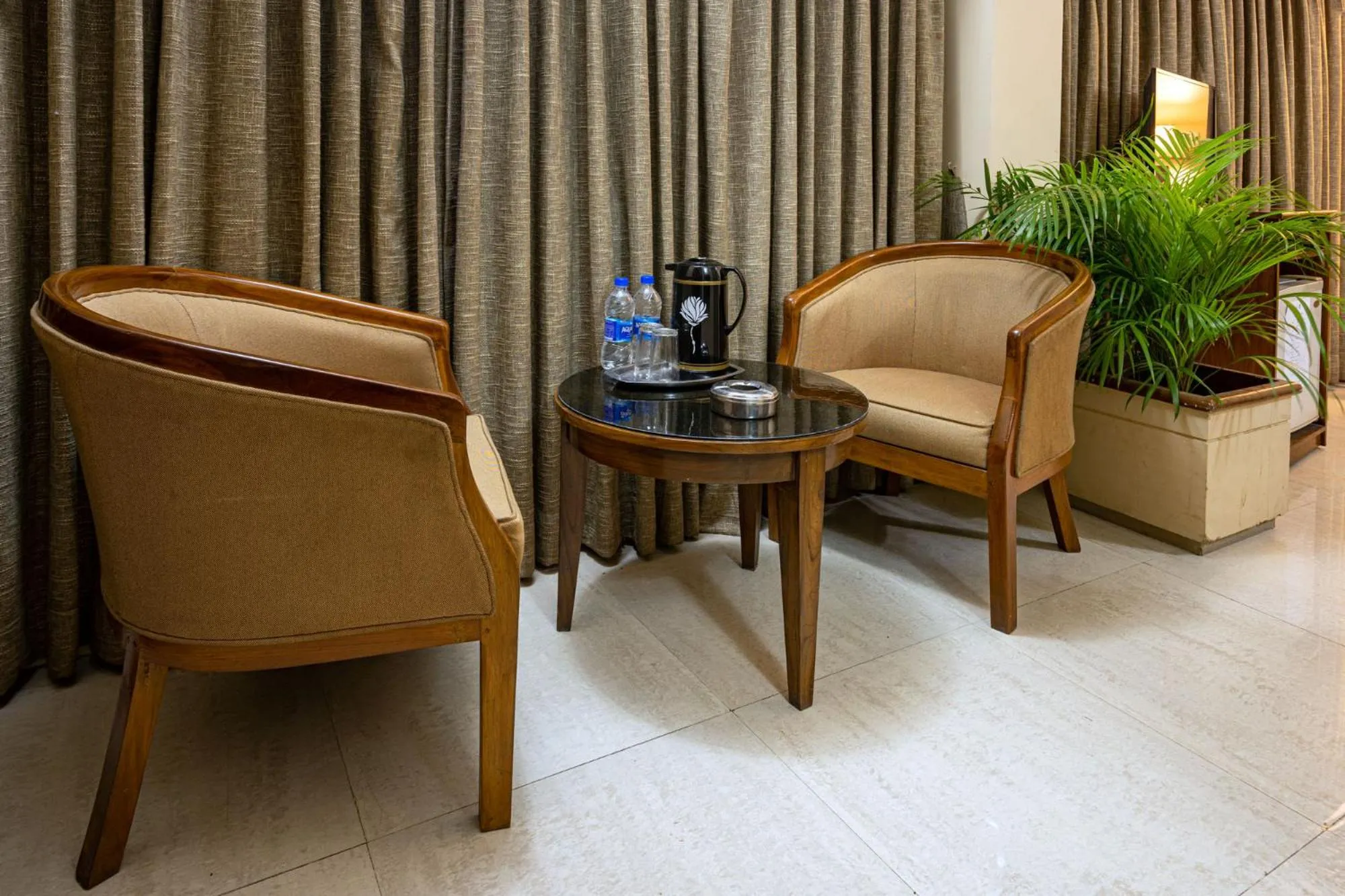 Living room in Hotel Ashrafee