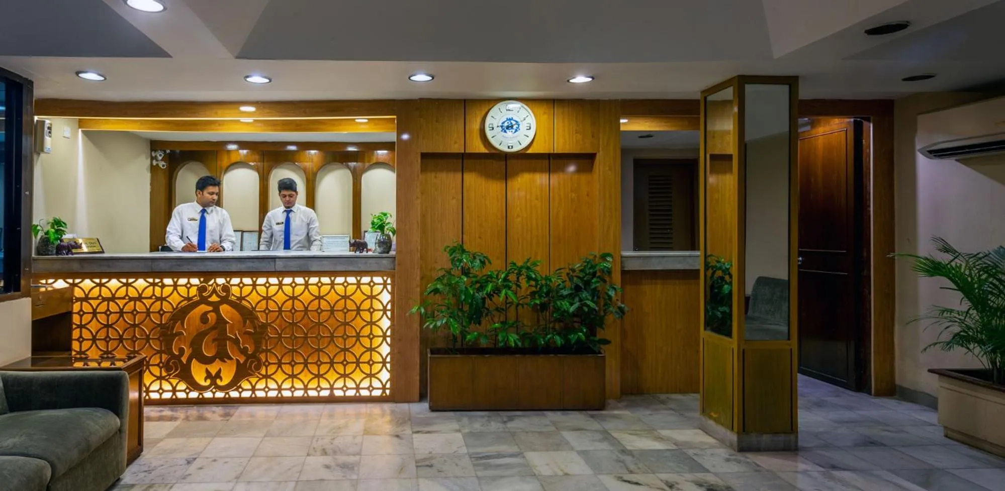 Lobby or reception in Hotel Ashrafee