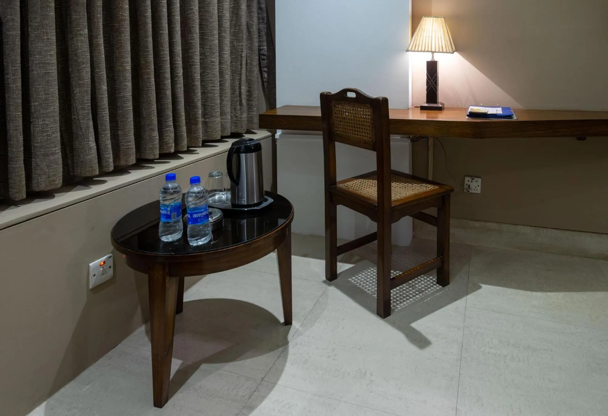 Seating area in Hotel Ashrafee