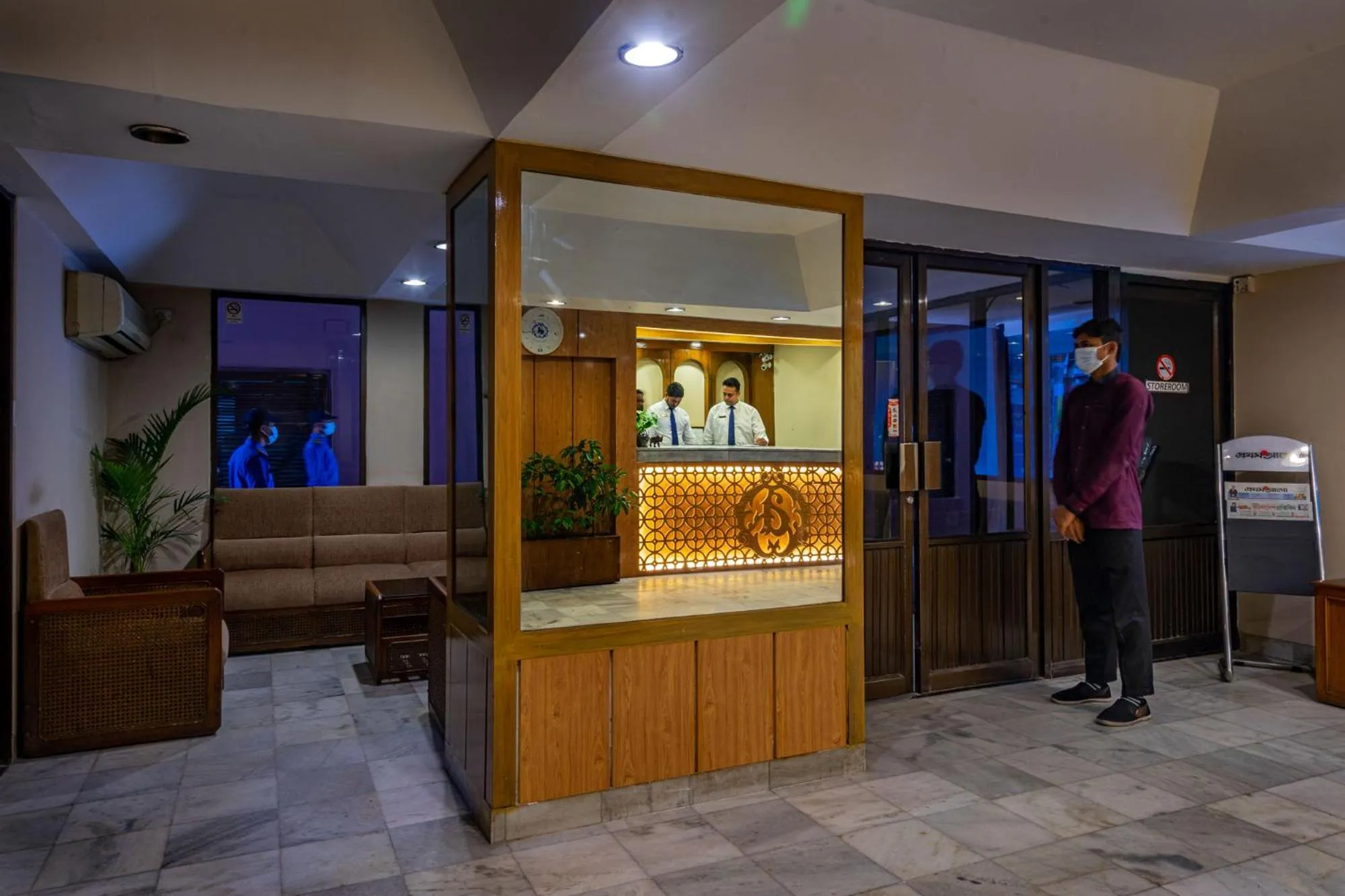 Lobby or reception in Hotel Ashrafee