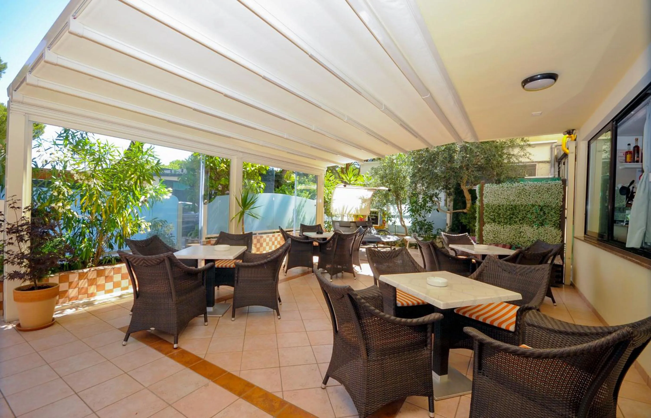 Balcony/Terrace in Hotel Tulipe Nazionale