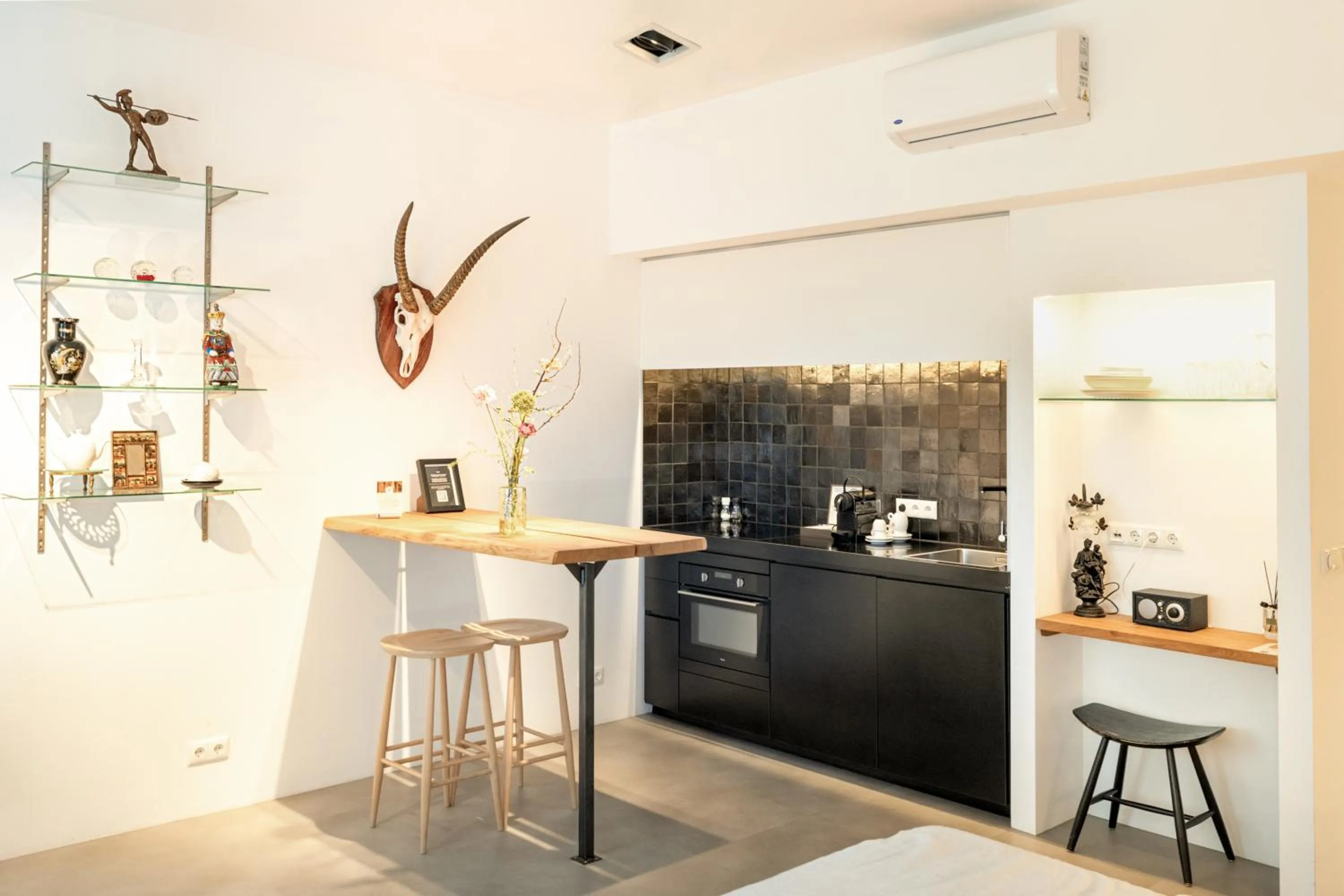 Coffee/tea facilities in Boutique Hotel Goud En Zilver