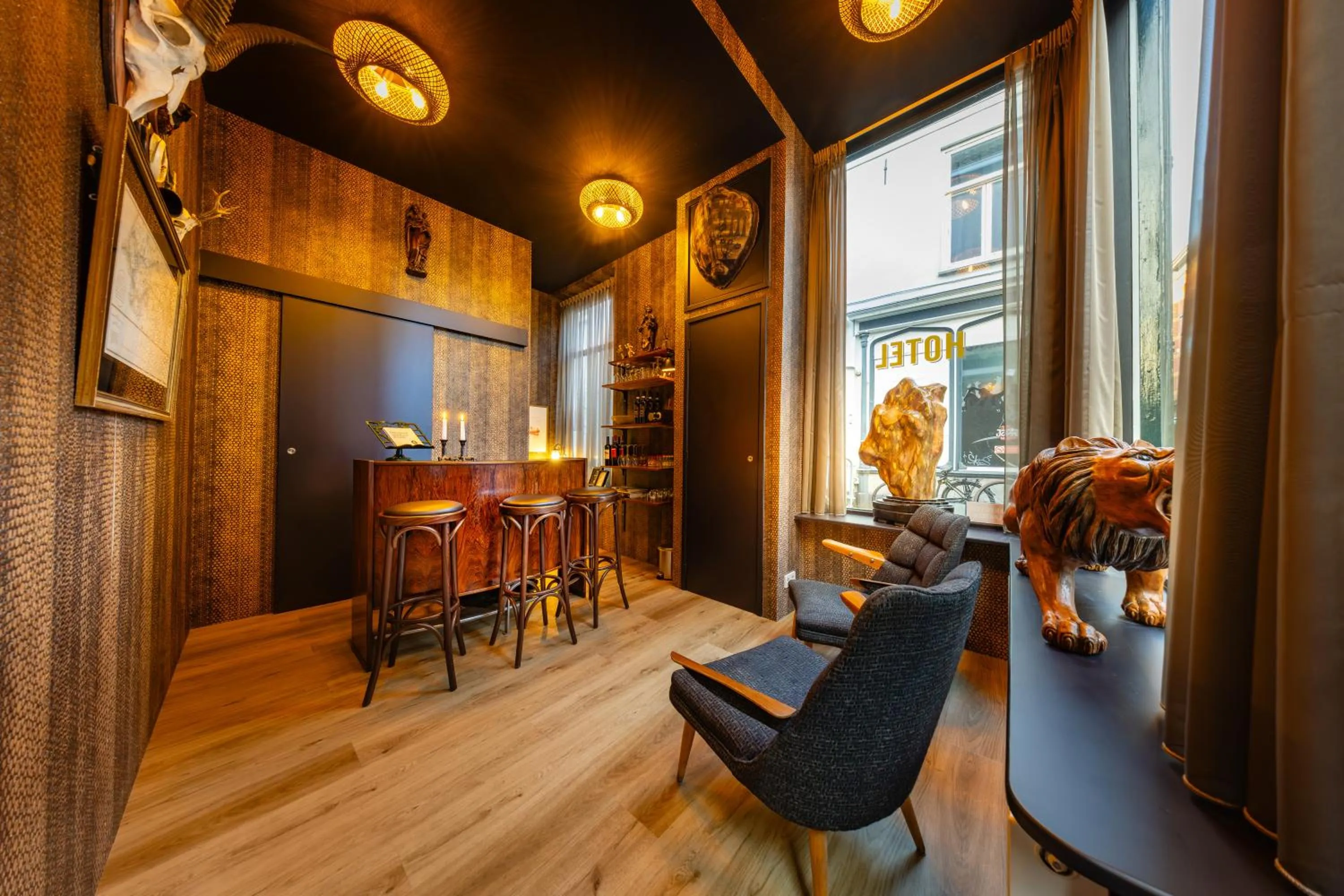 Lobby or reception in Boutique Hotel Goud En Zilver