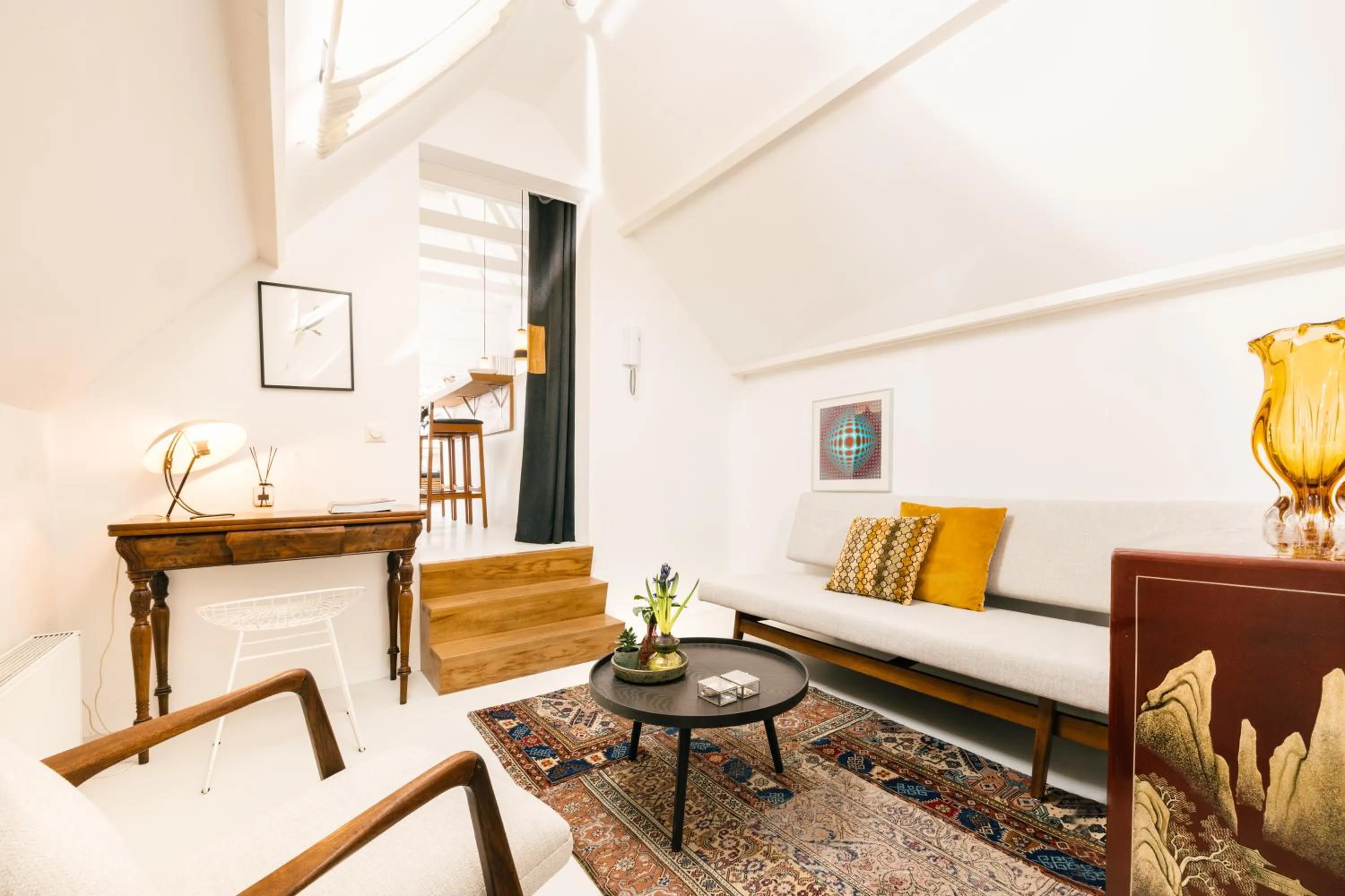 Living room in Boutique Hotel Goud En Zilver