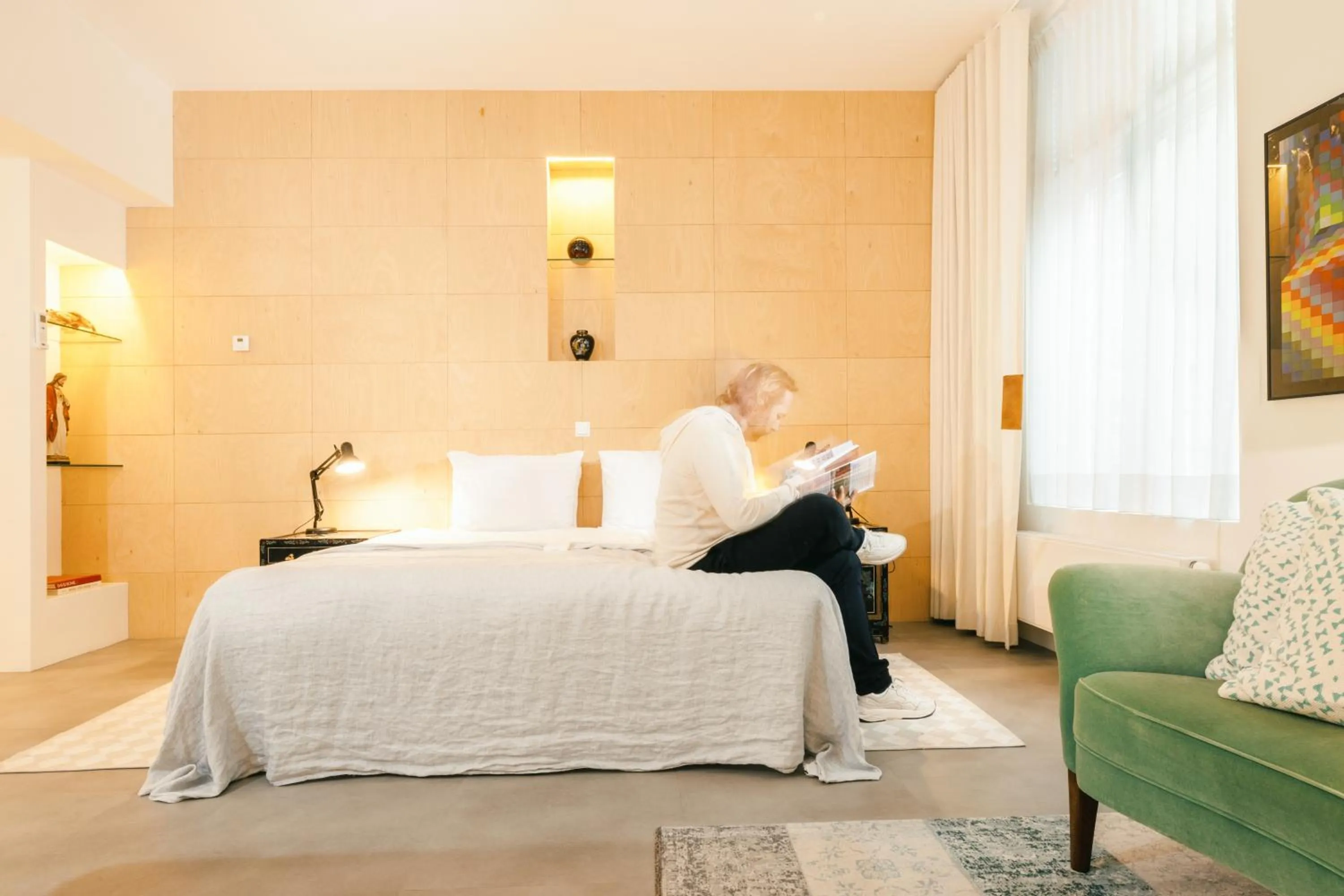 Bed in Boutique Hotel Goud En Zilver