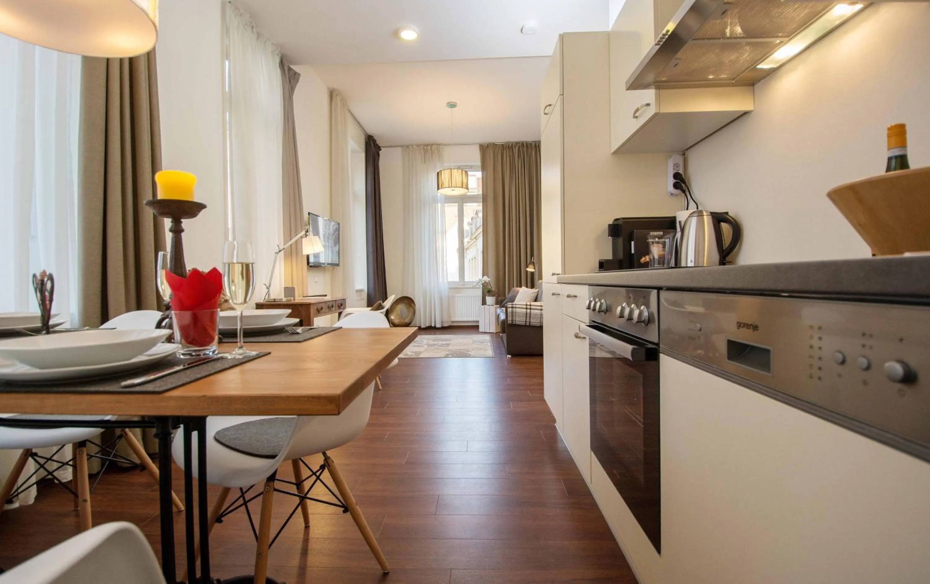 Kitchen or kitchenette in Boardinghouse Luise 5