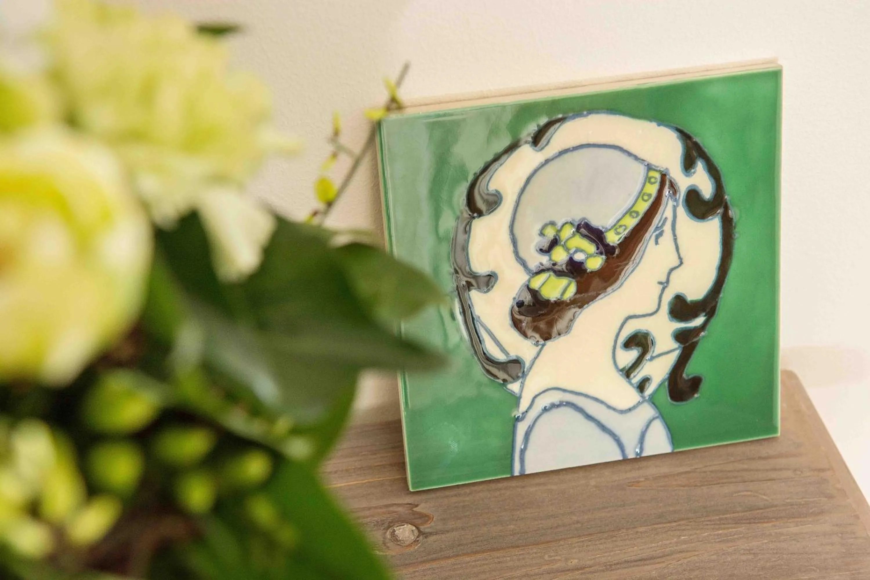 Decorative detail in Boardinghouse Luise 5