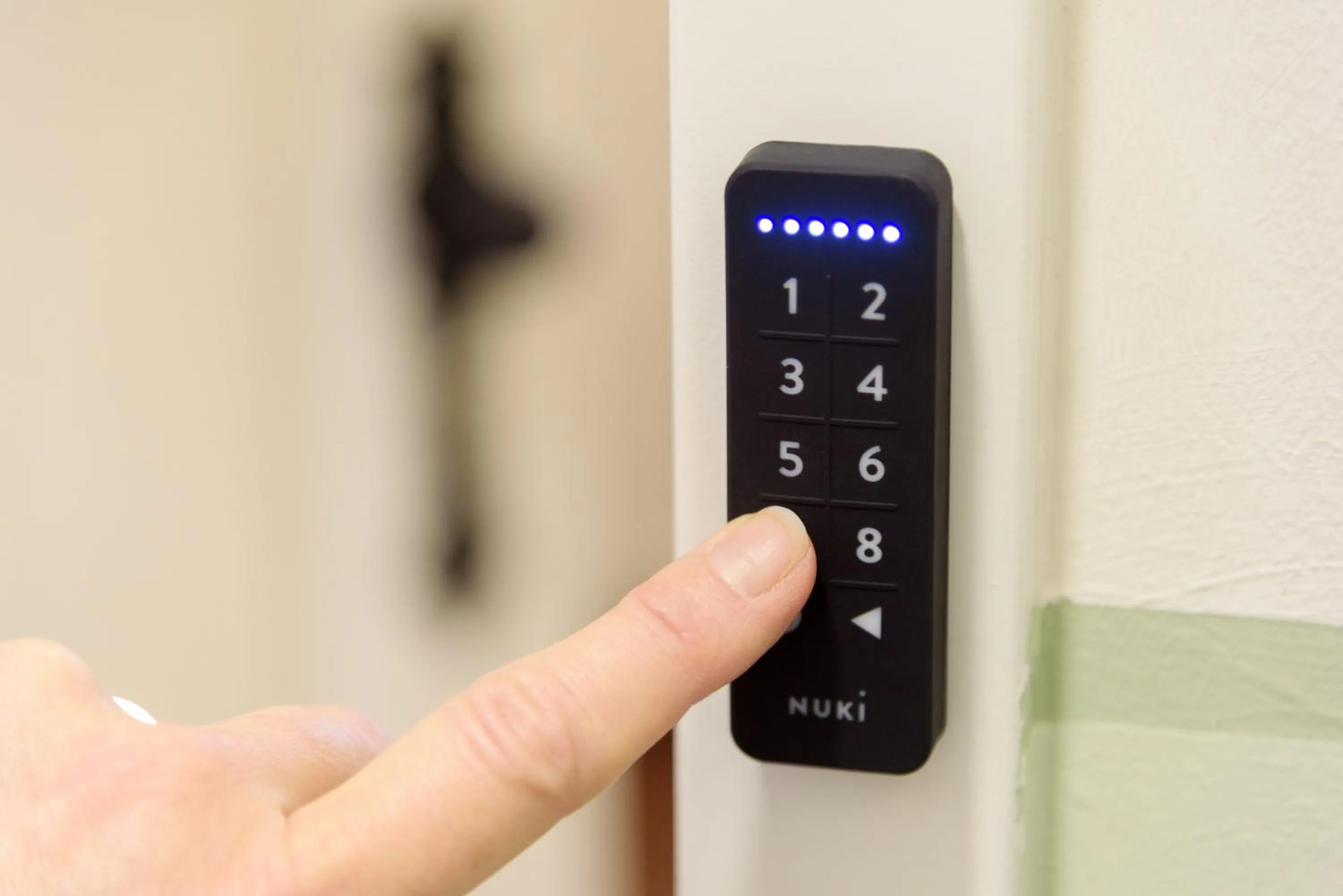 Facade/entrance in Boardinghouse Luise 5