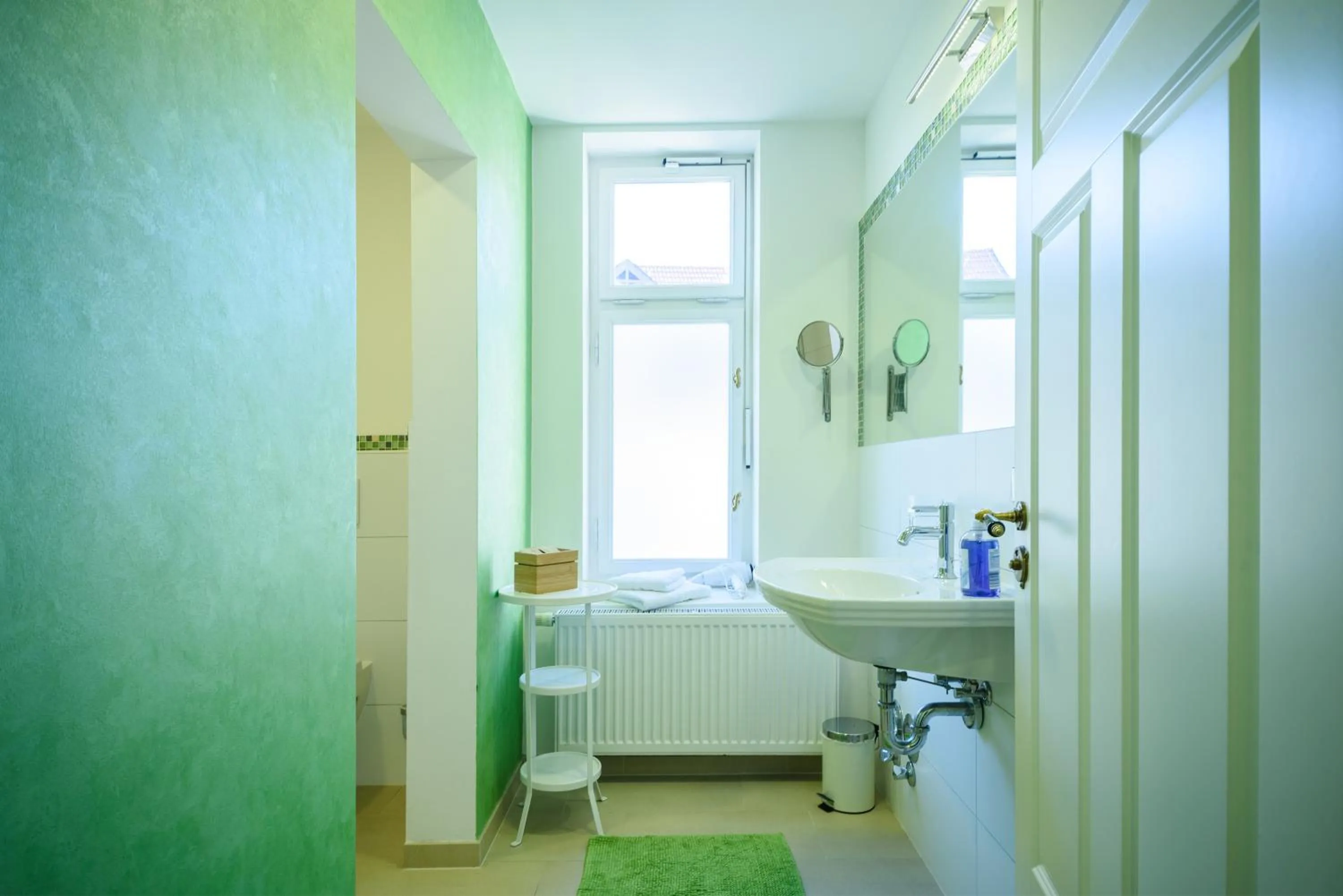 Bathroom, Bed in Boardinghouse Luise 5