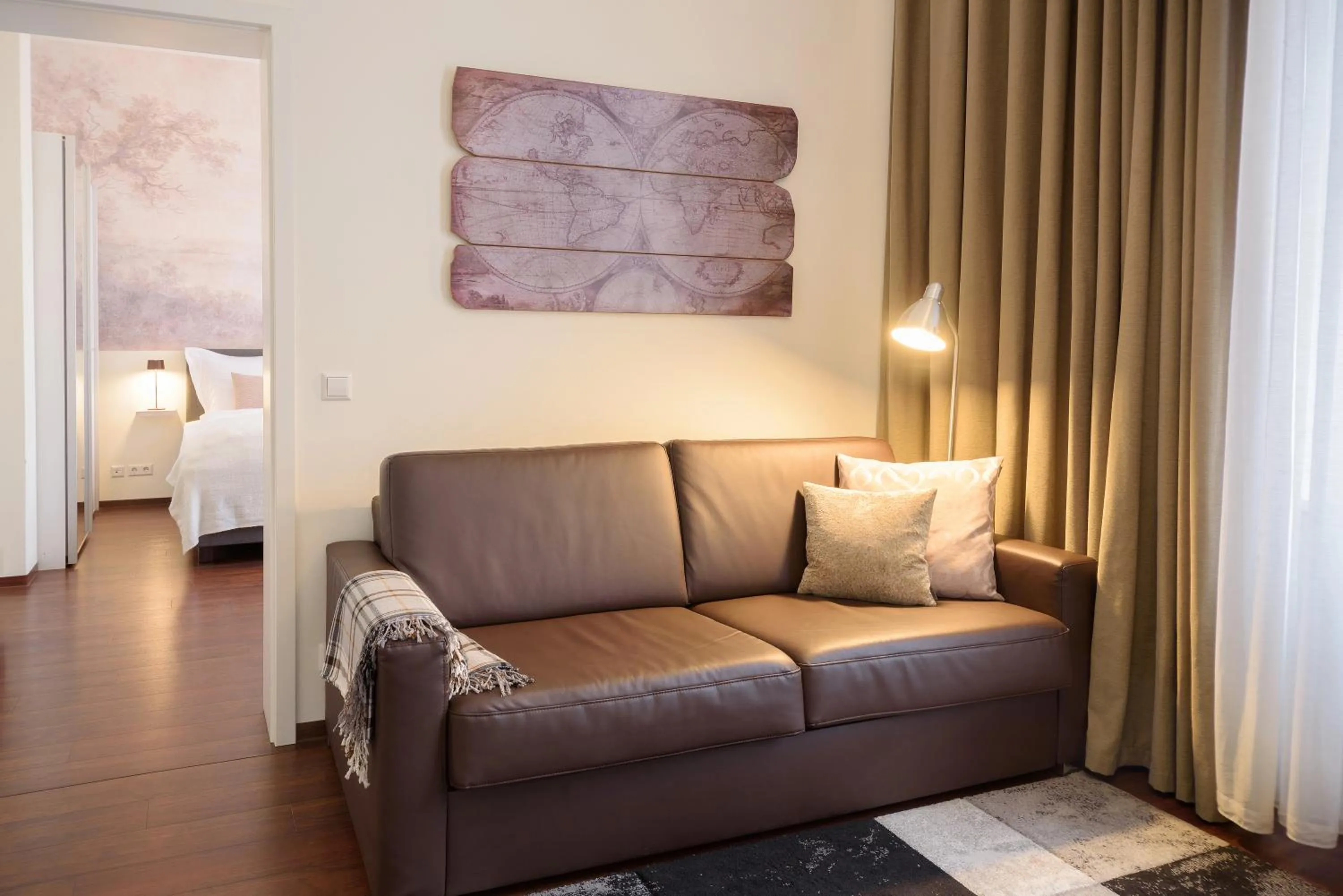 Living room in Boardinghouse Luise 5