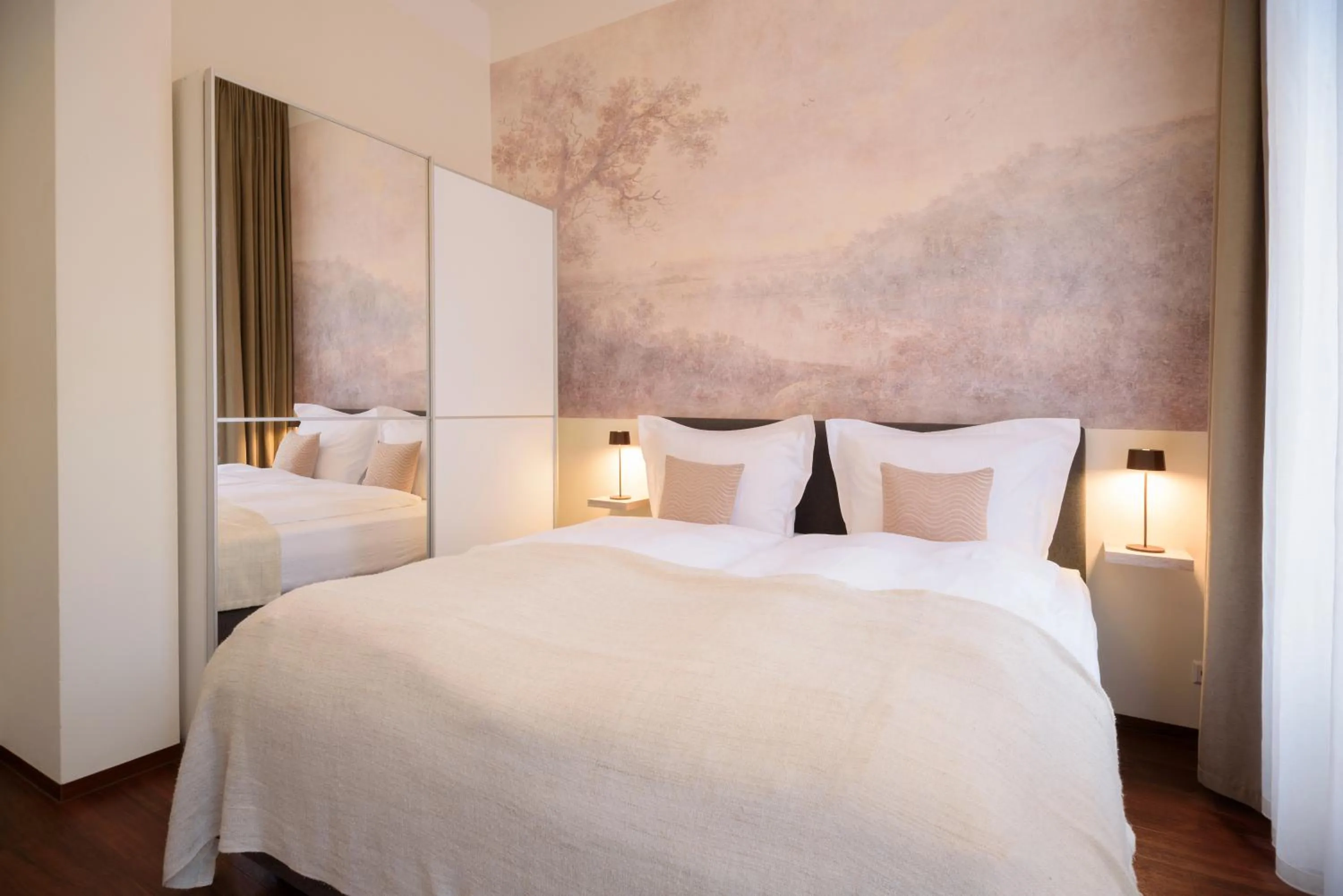 Bedroom, Bed in Boardinghouse Luise 5