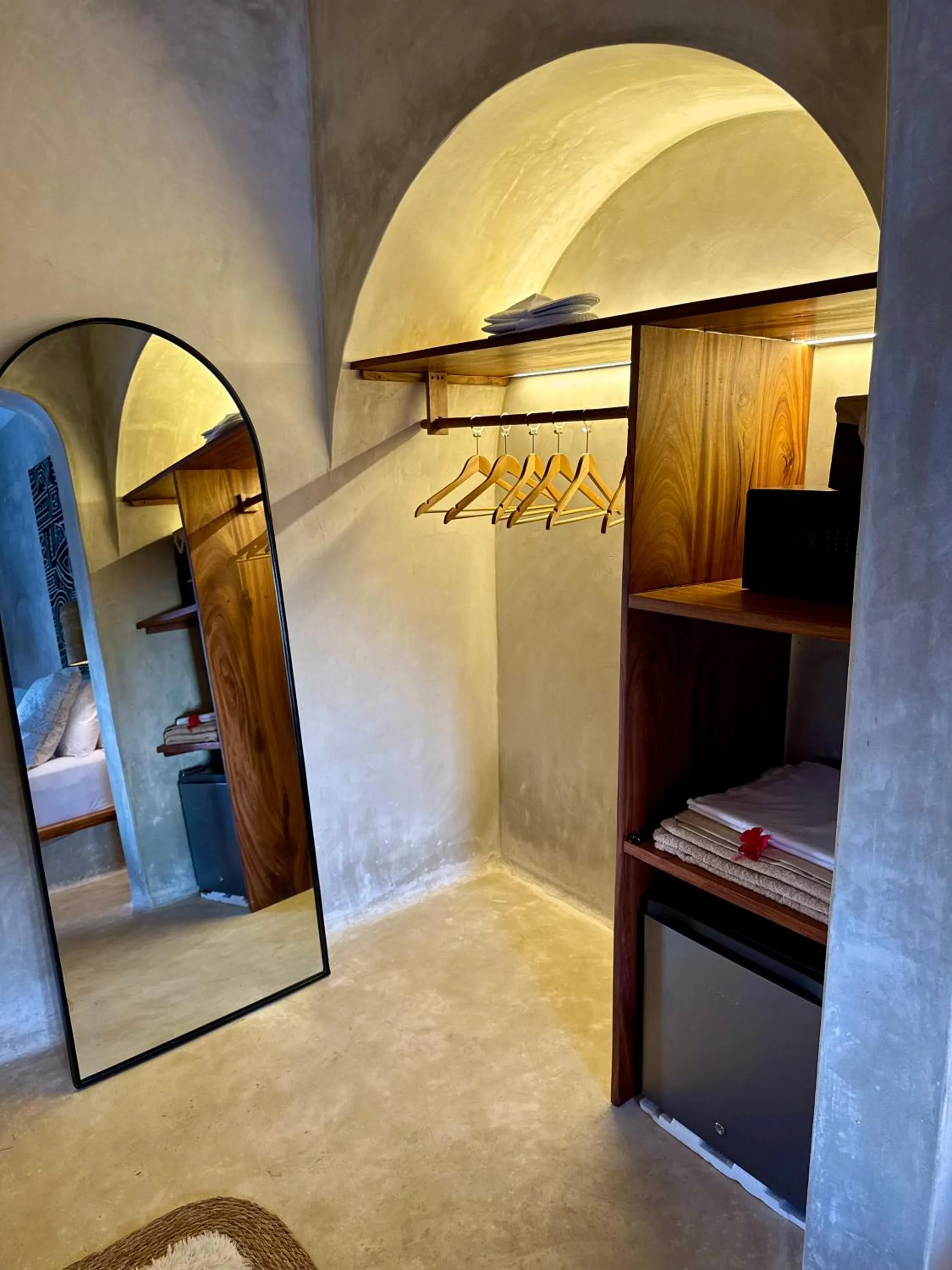 wardrobe in Kai Zanzibar Hotel and Spa