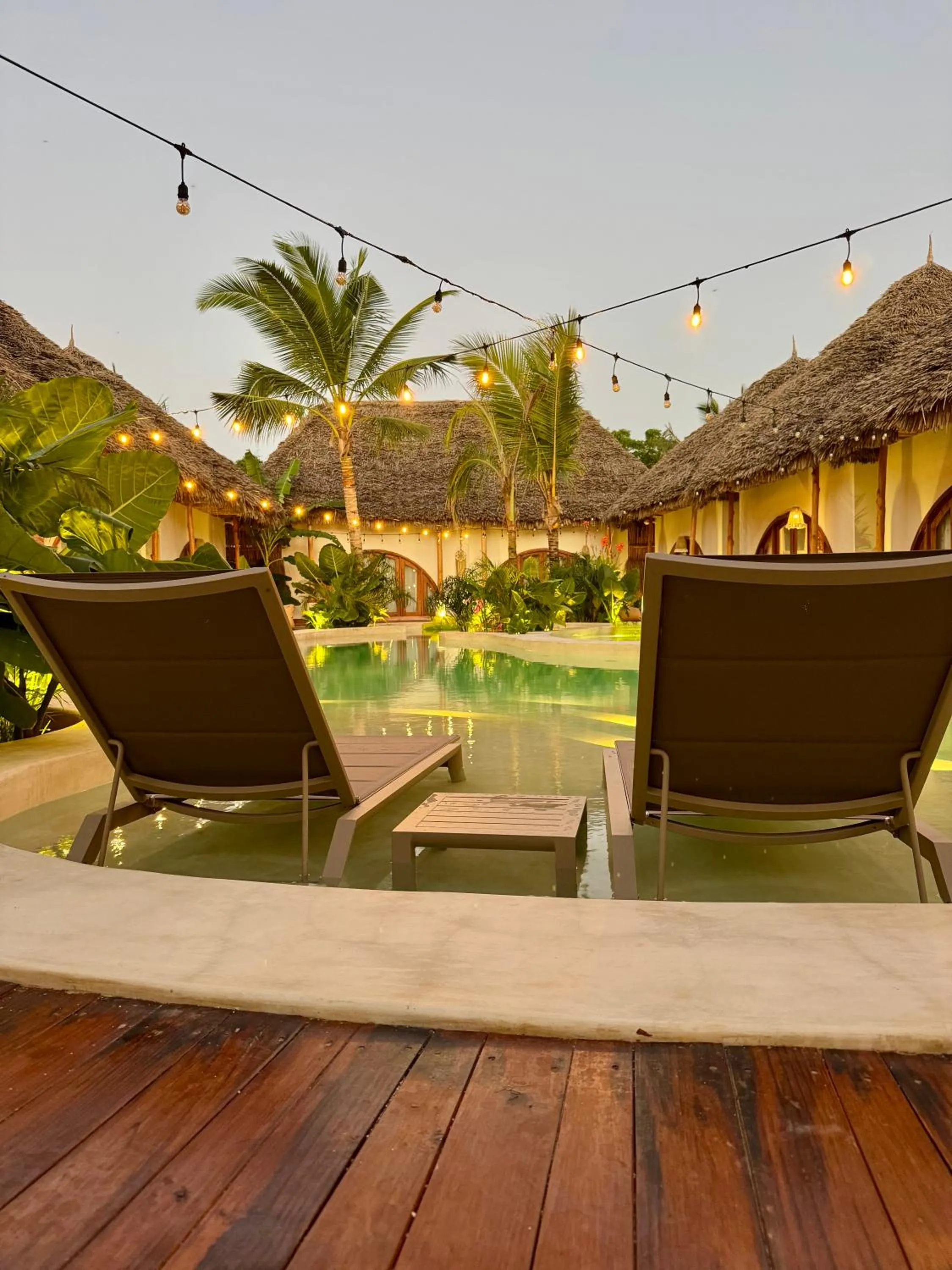 Swimming pool in Kai Zanzibar Hotel and Spa