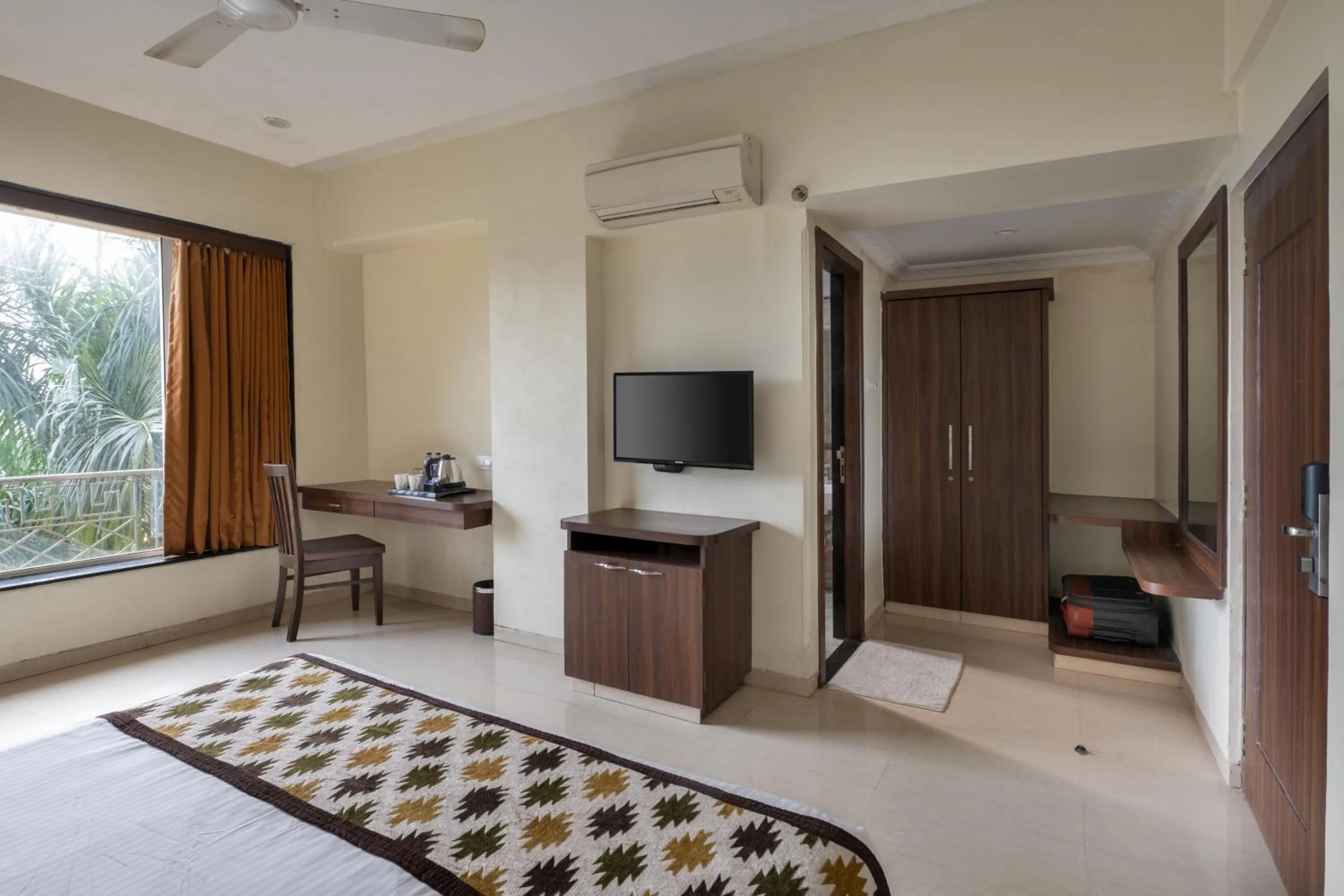 Garden view, Bed in Aveda Diwatel