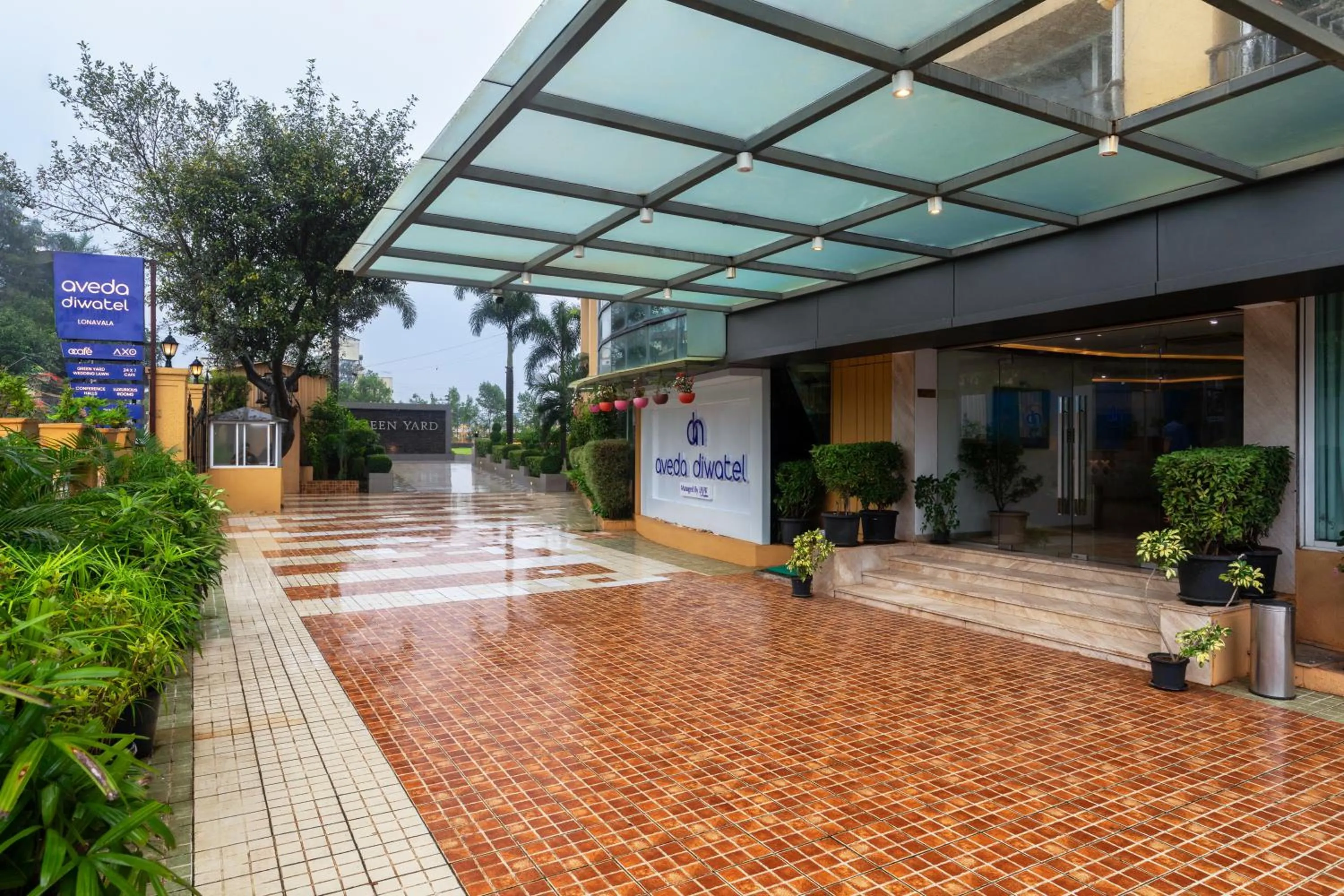 Lobby or reception in Aveda Diwatel