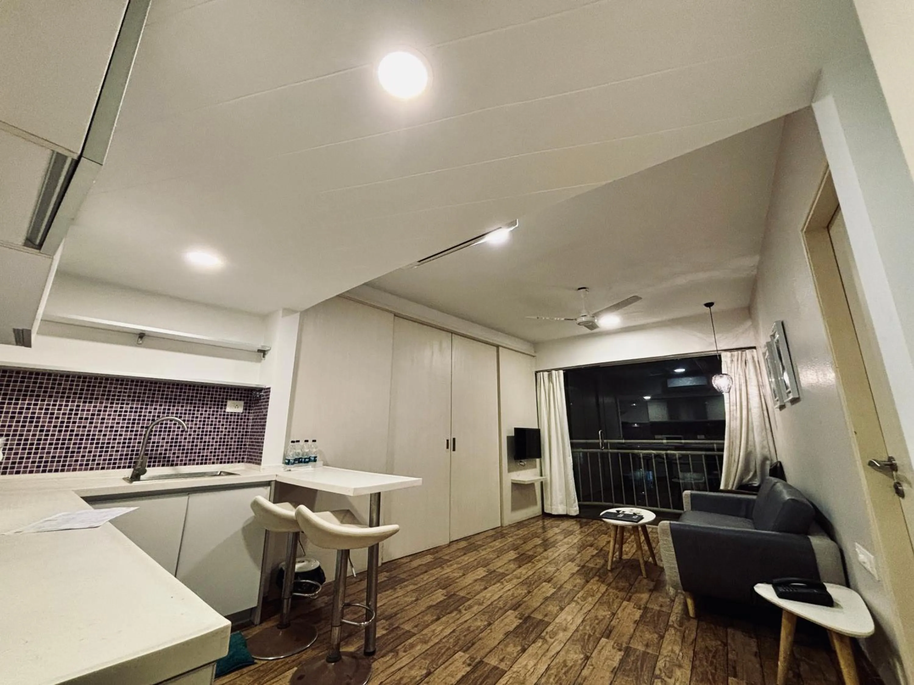 Living room in Rajhans Belliza By Honest Homes