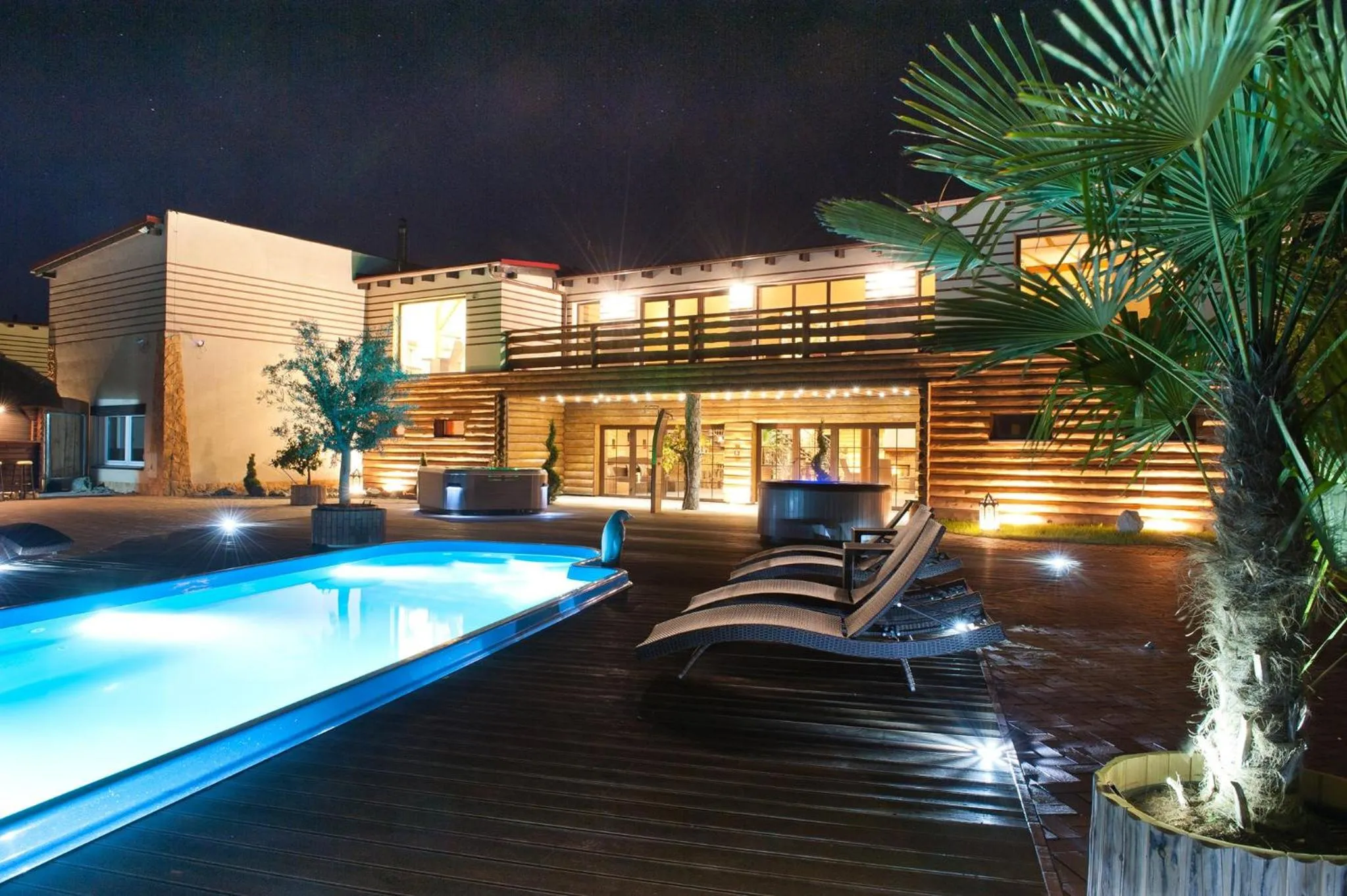 Pool view in Sommer Residence Hotel&Spa