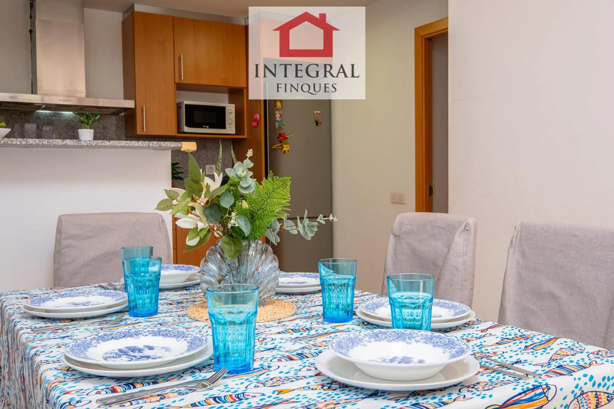 Decorative detail in Apartament Cel Blau