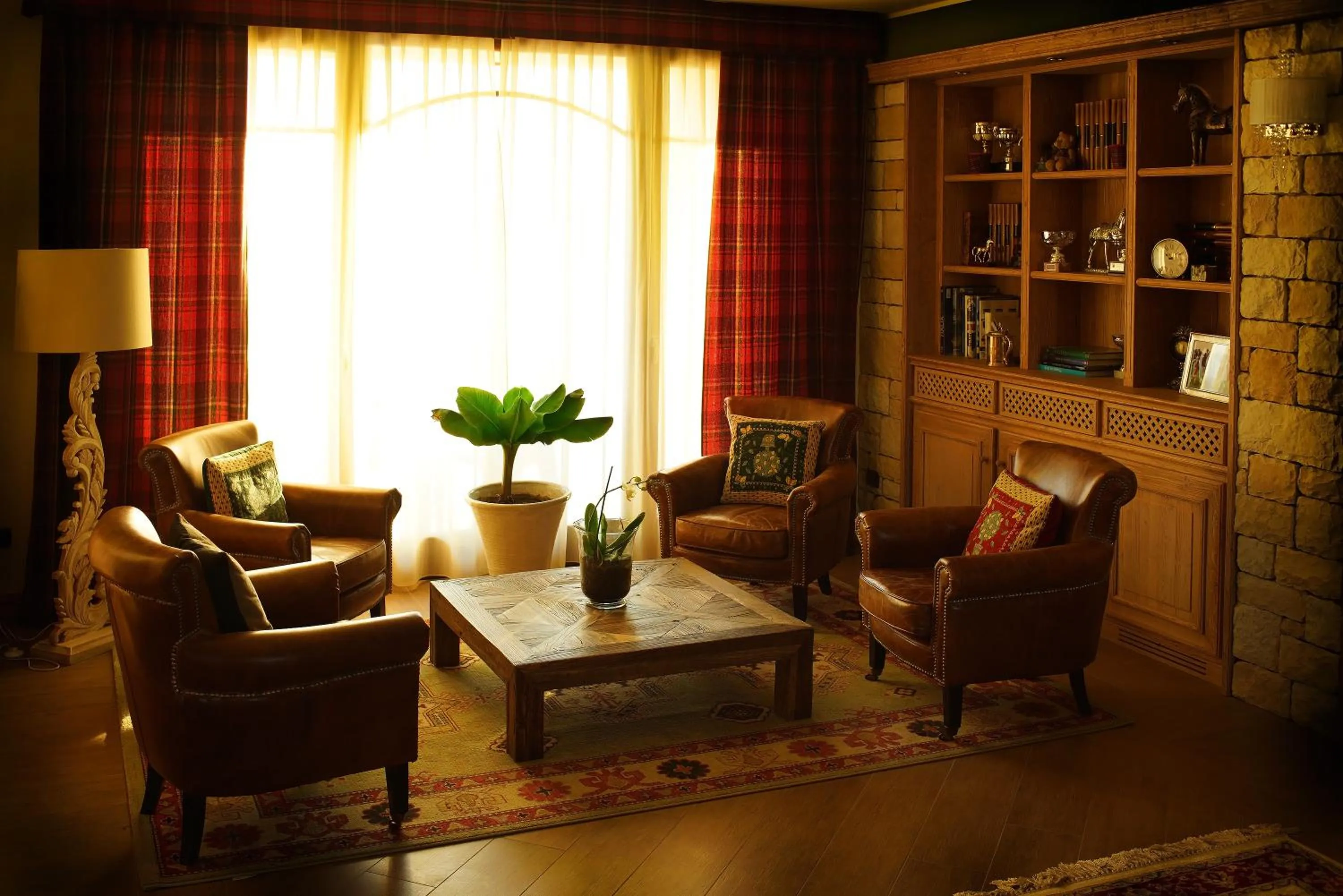 Communal lounge/ TV room in Agriturismo Il Boschetto